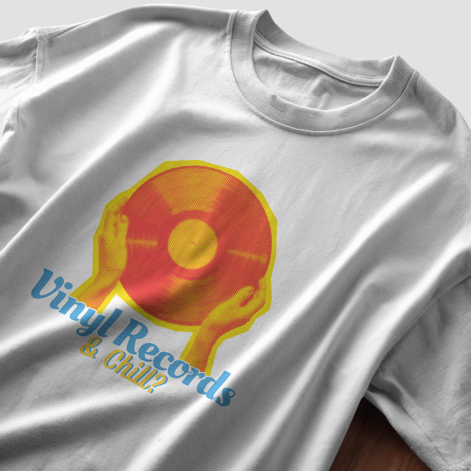 Vinyl and Chill - Chapter26 premium oversized graphic t-shirt