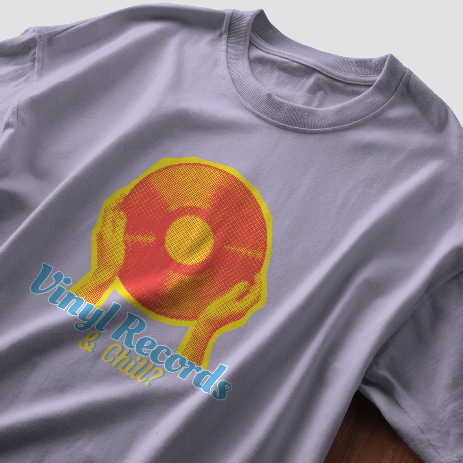 Vinyl and Chill - Chapter26 premium oversized graphic t-shirt