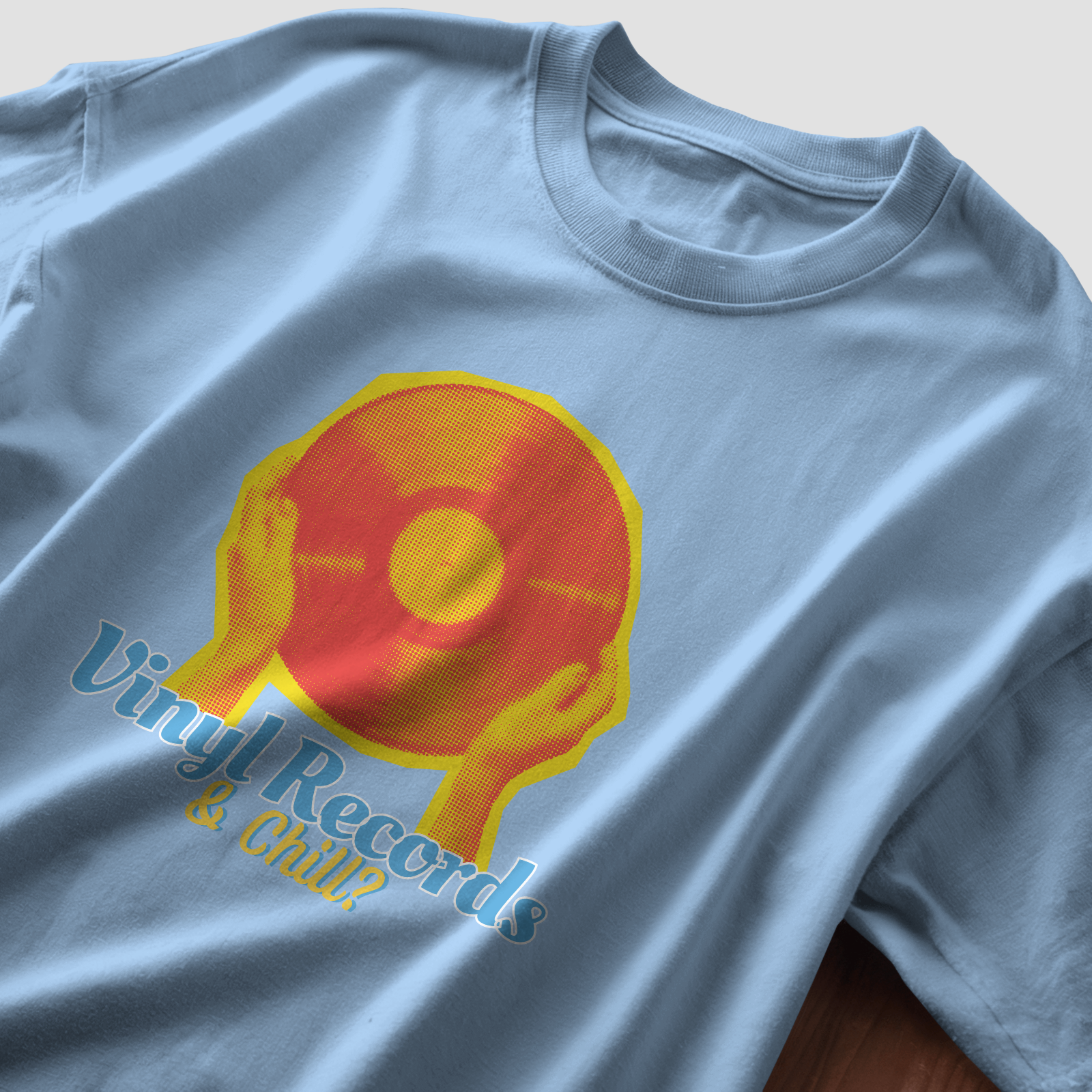 Vinyl and Chill - Chapter26 premium oversized graphic t-shirt
