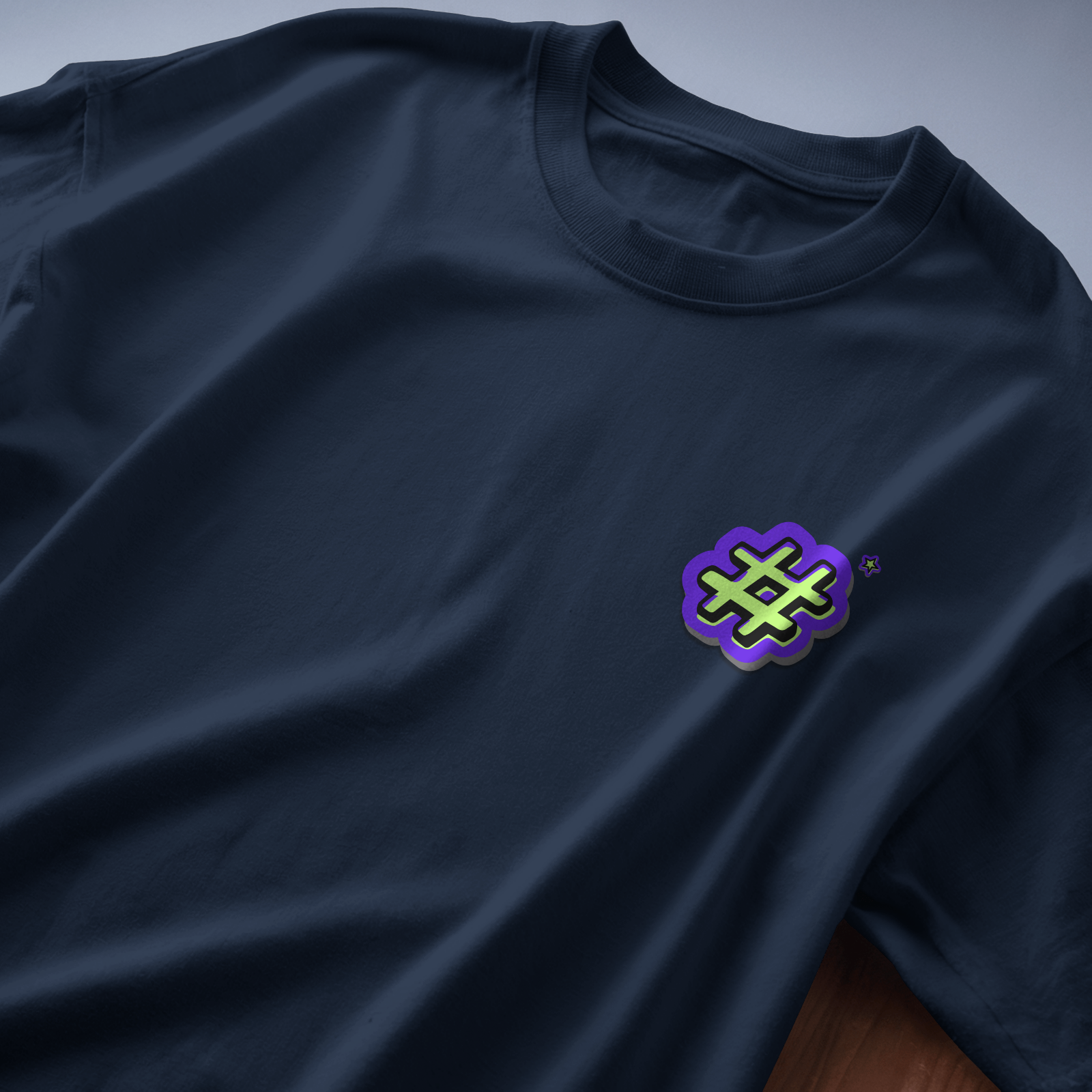 Hash-Tag - Chapter26 premium oversized graphic t-shirt detail
