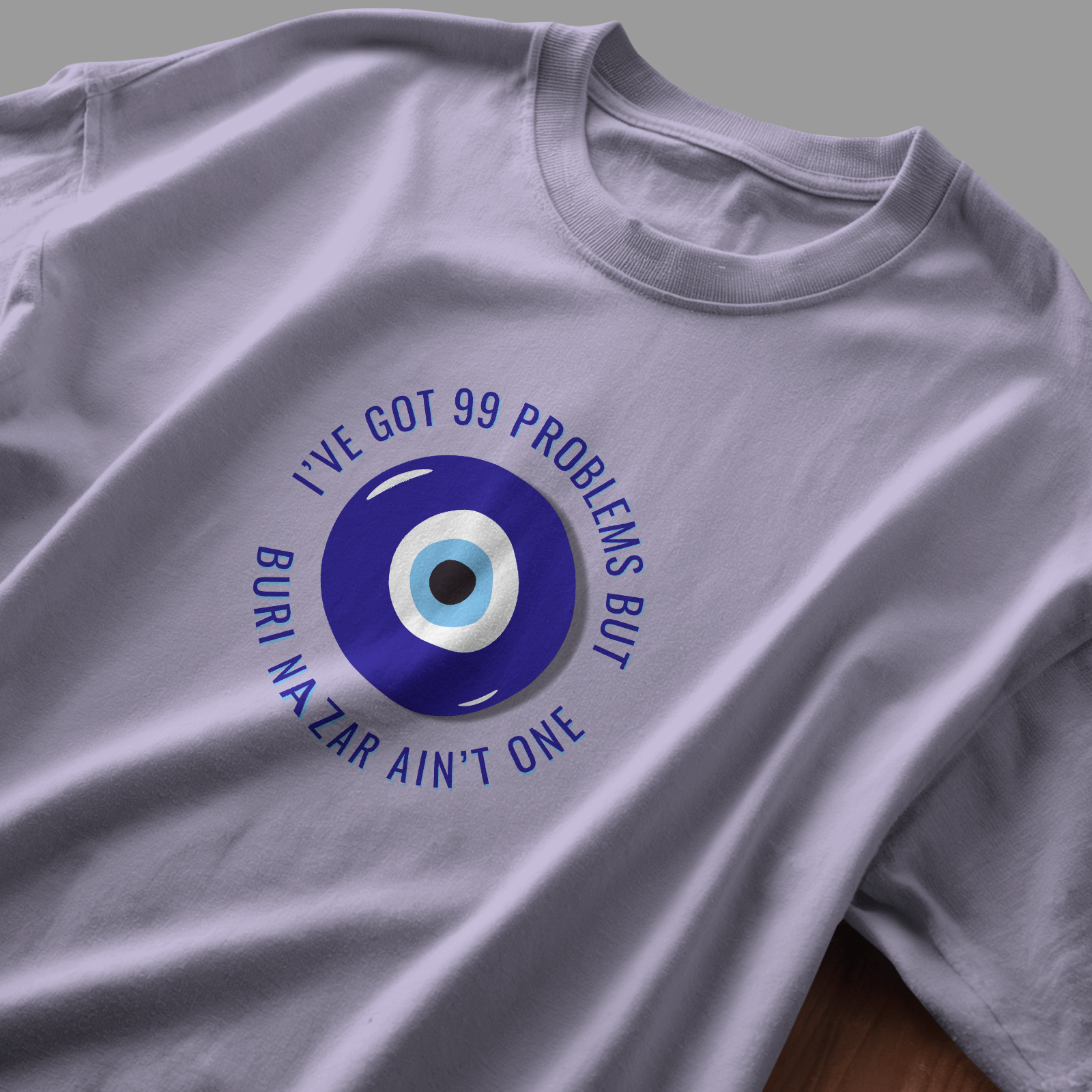 No Buri Nazar - Chapter26 premium oversized graphic t-shirt detail