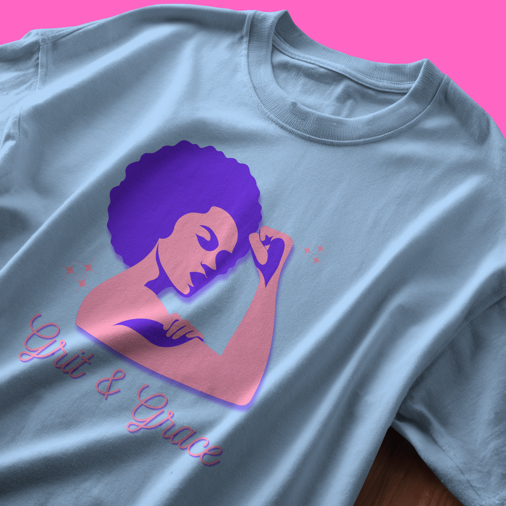 Grit and Grace - Chapter26 premium oversized graphic t-shirt detail