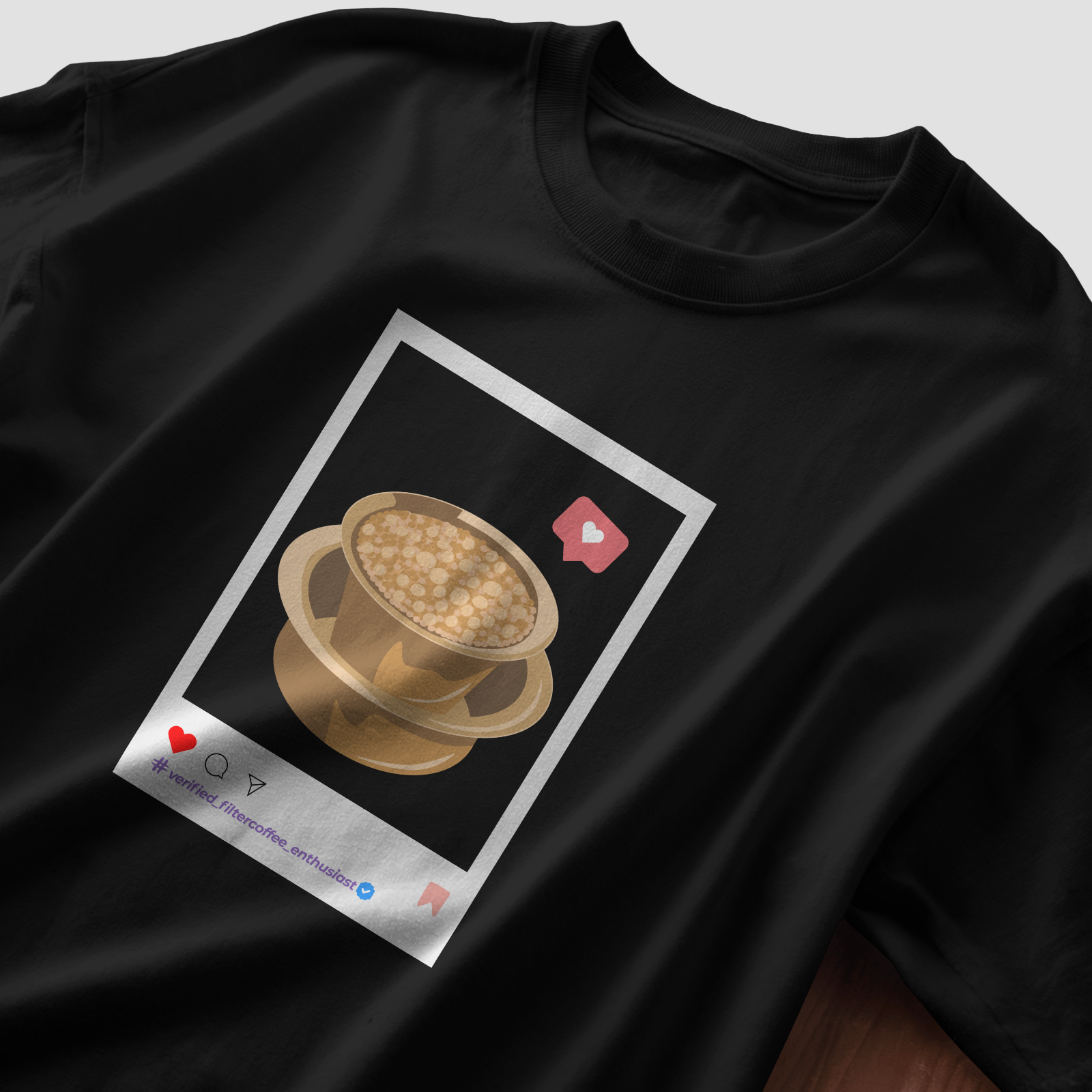 Filter Coffee Enthusiast - Chapter26 premium oversized graphic t-shirt