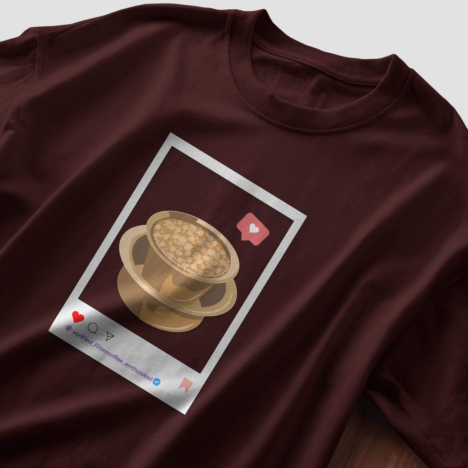 Filter Coffee Enthusiast - Chapter26 premium oversized graphic t-shirt