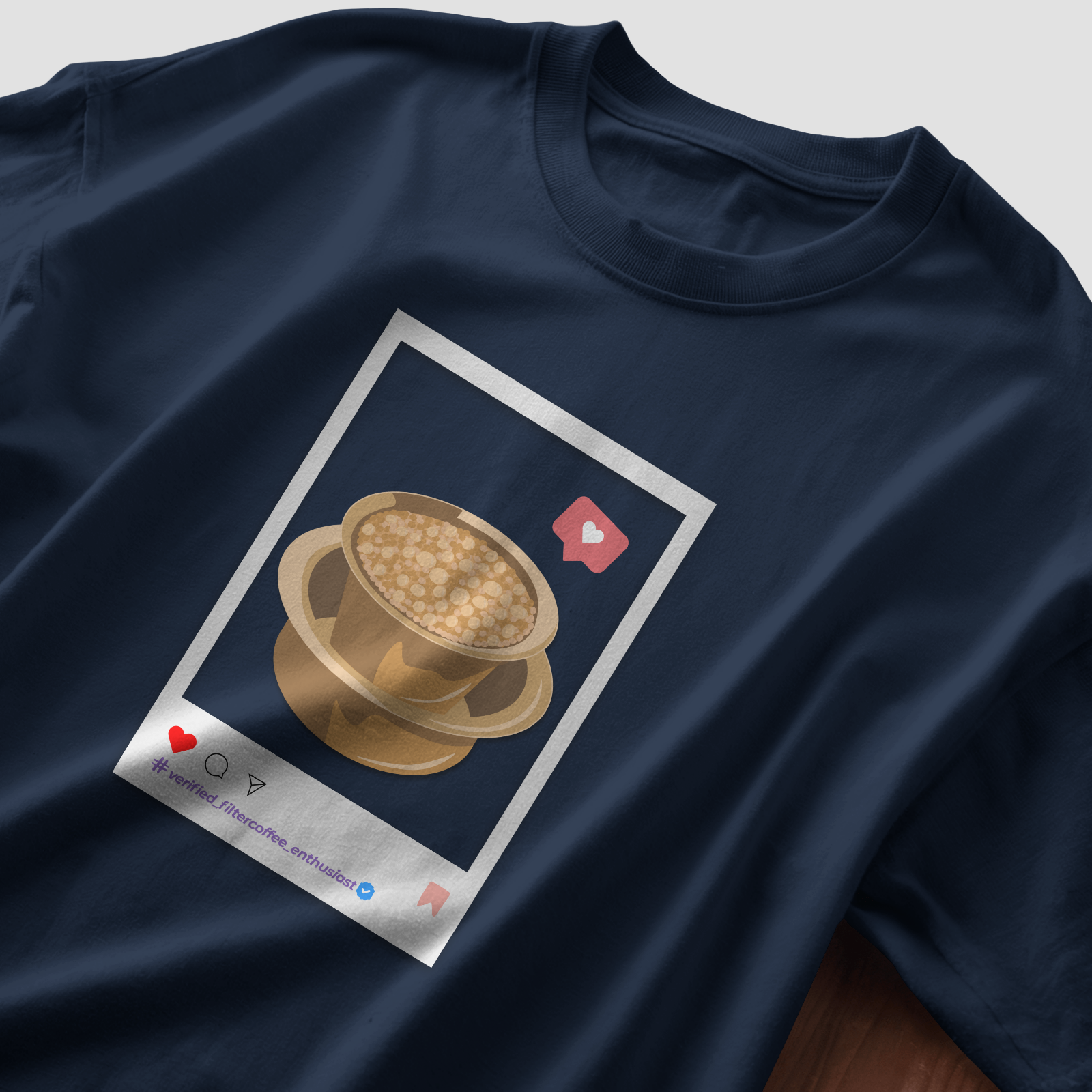 Filter Coffee Enthusiast - Chapter26 premium oversized graphic t-shirt