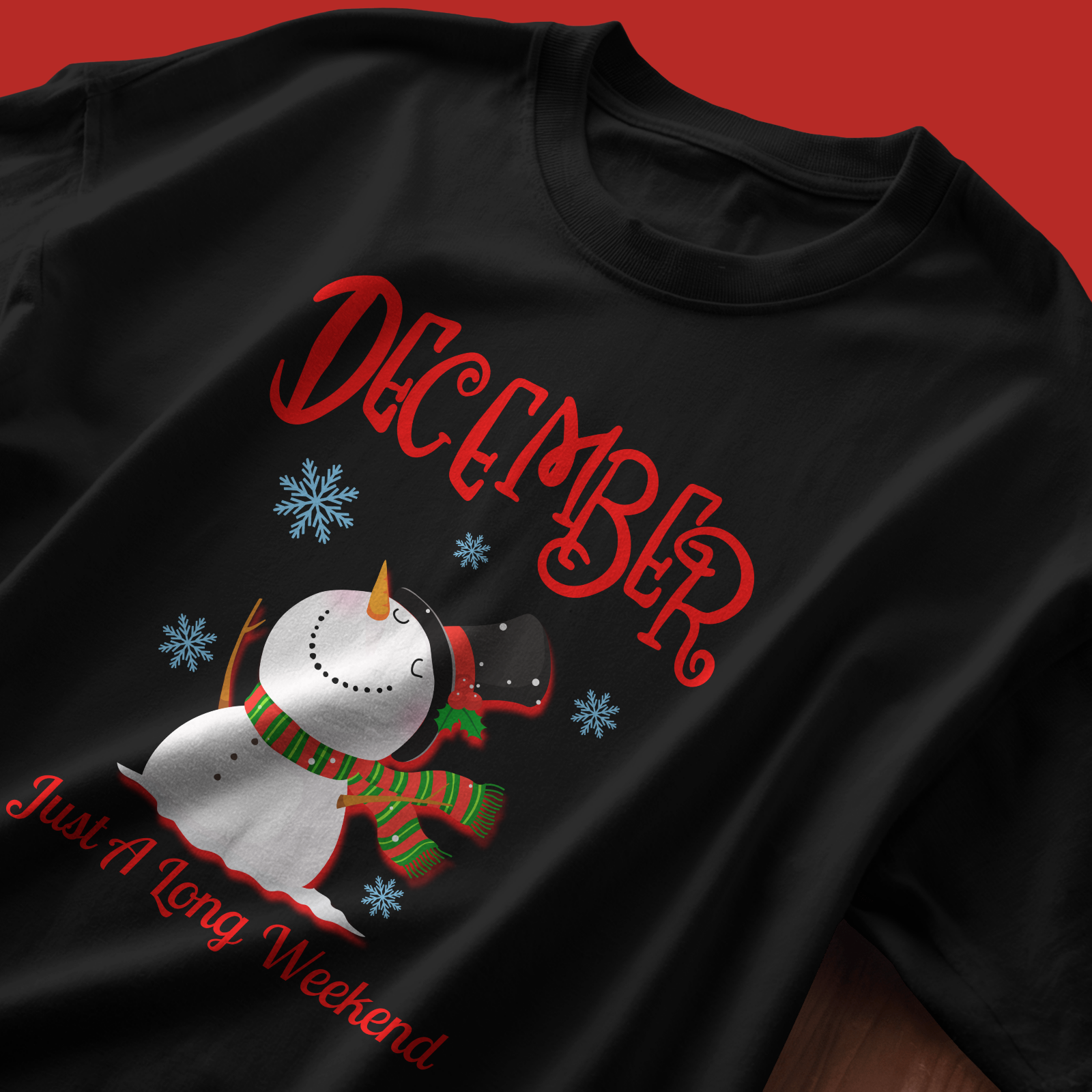 December A Long Weekend - Chapter26 premium oversized graphic t-shirt
