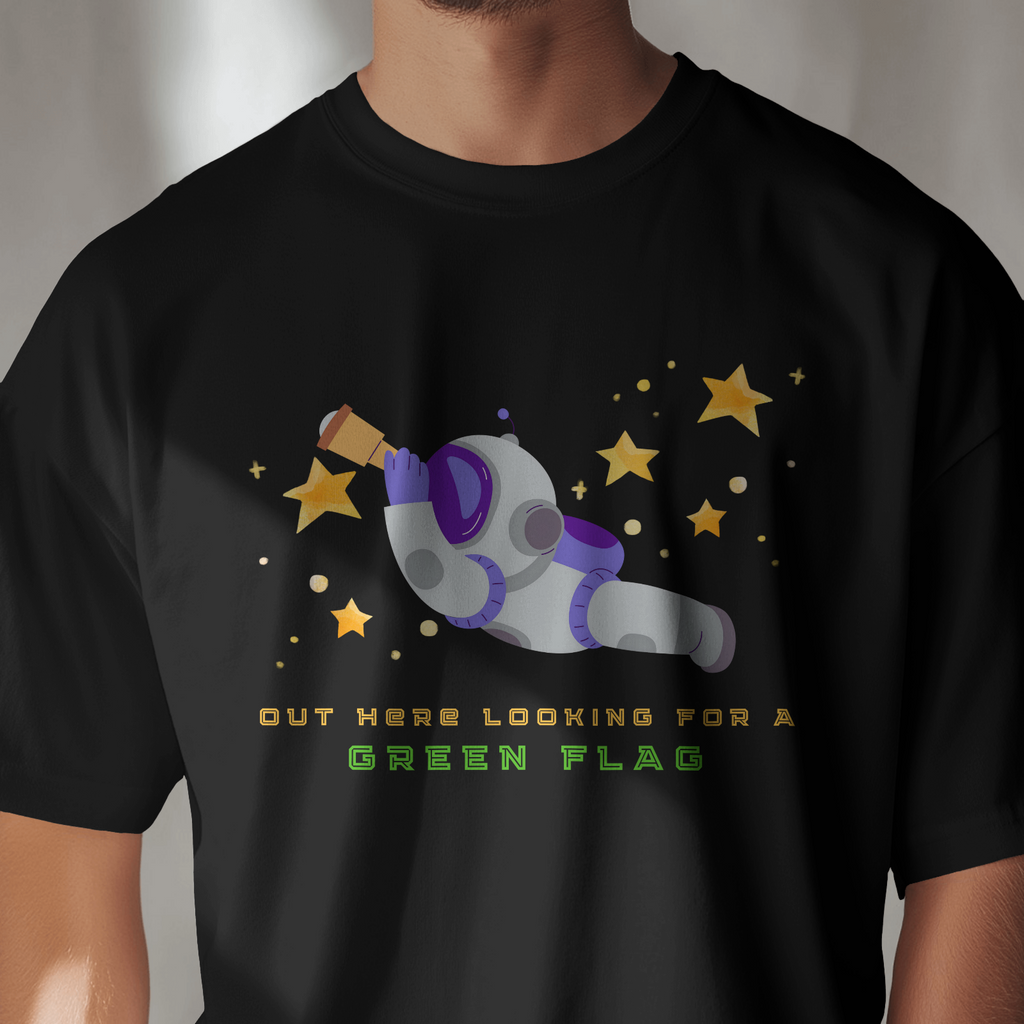 Looking for A Green Flag - Chapter26 premium oversized graphic t-shirt