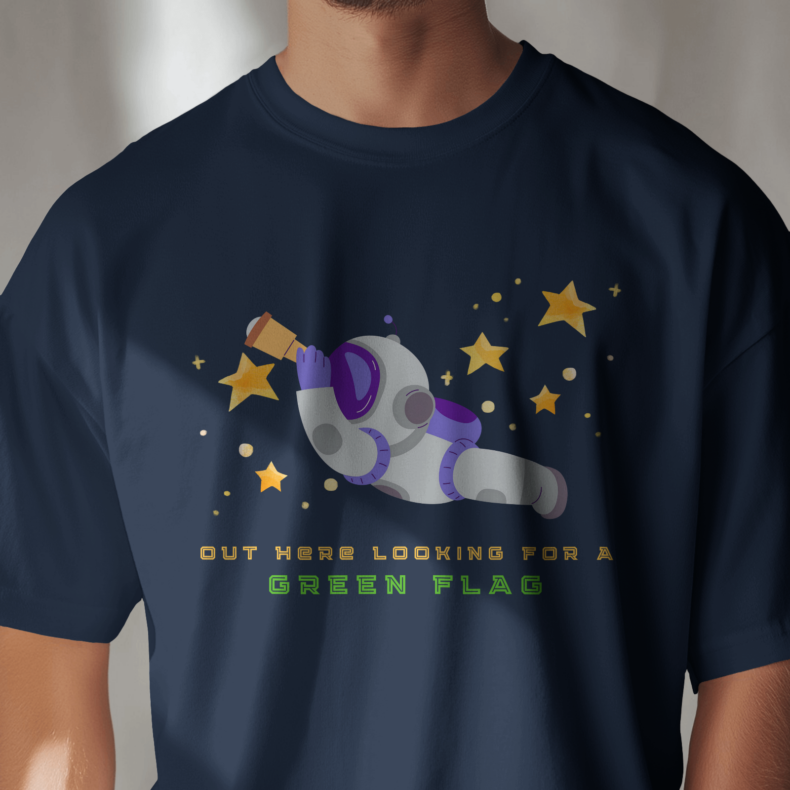 Looking for A Green Flag - Chapter26 premium oversized graphic t-shirt
