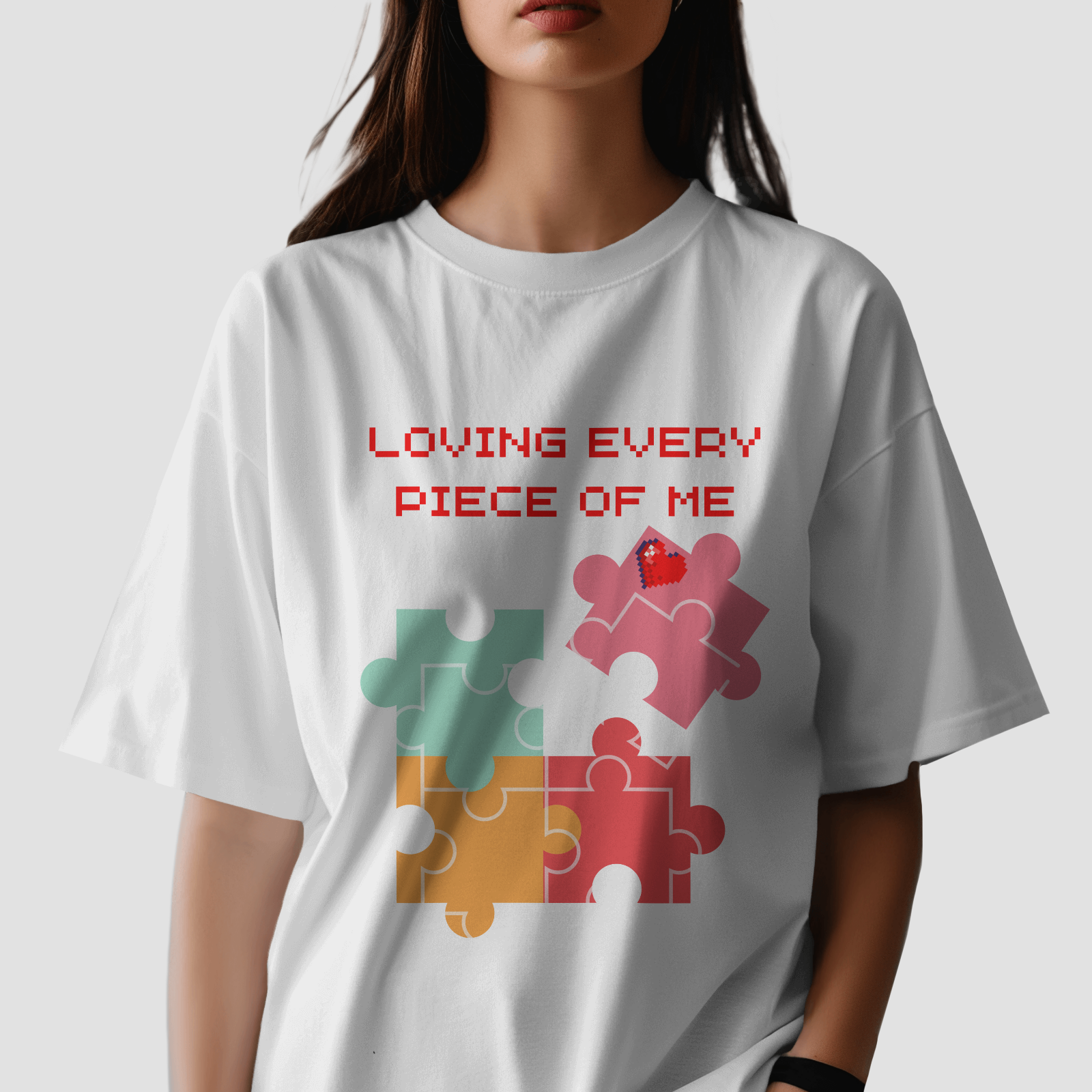 Loving Every Piece of Me - Chapter26 premium oversized graphic t-shirt
