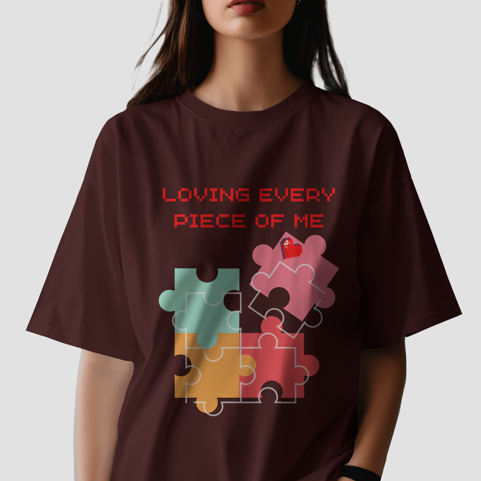 Loving Every Piece of Me - Chapter26 premium oversized graphic t-shirt