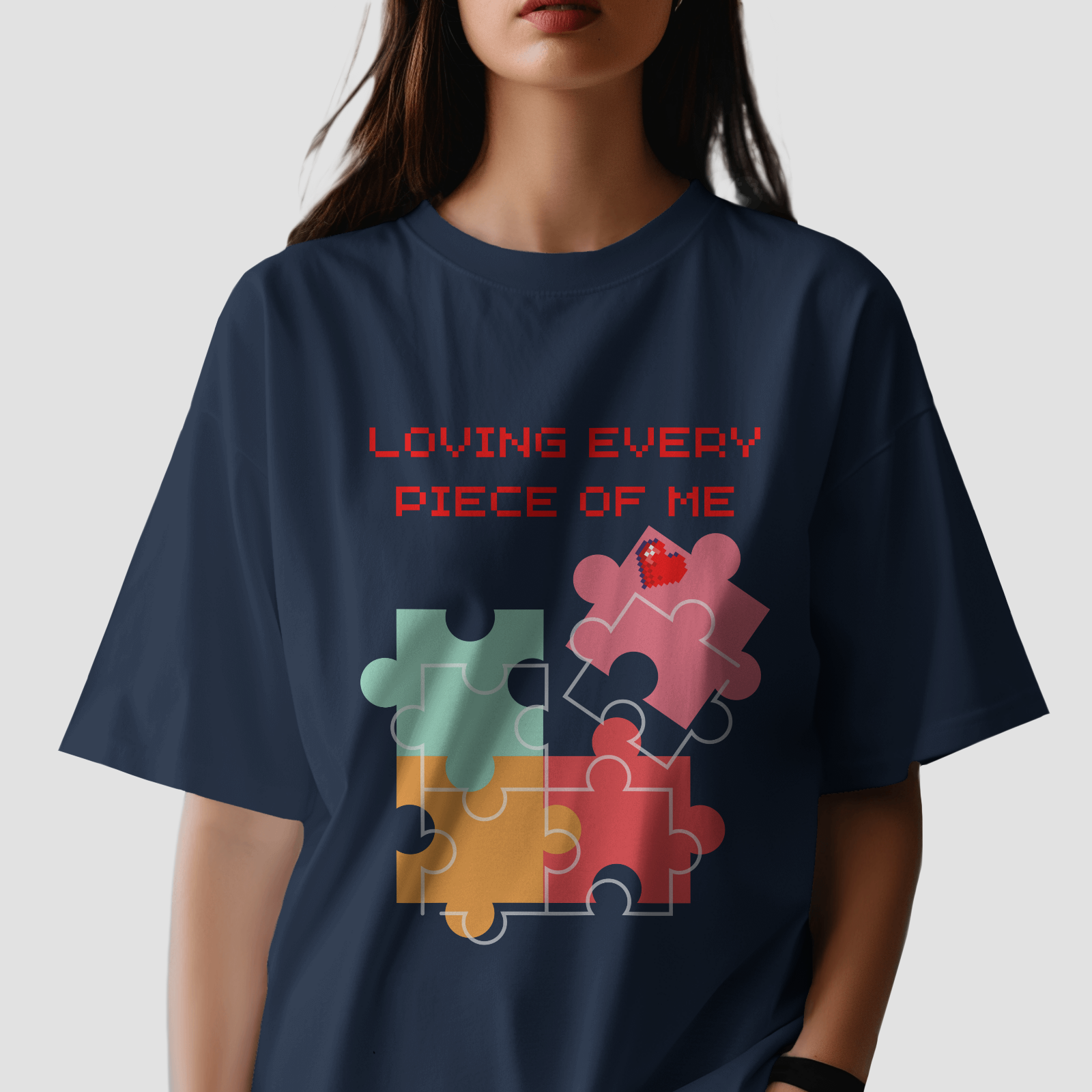 Loving Every Piece of Me - Chapter26 premium oversized graphic t-shirt