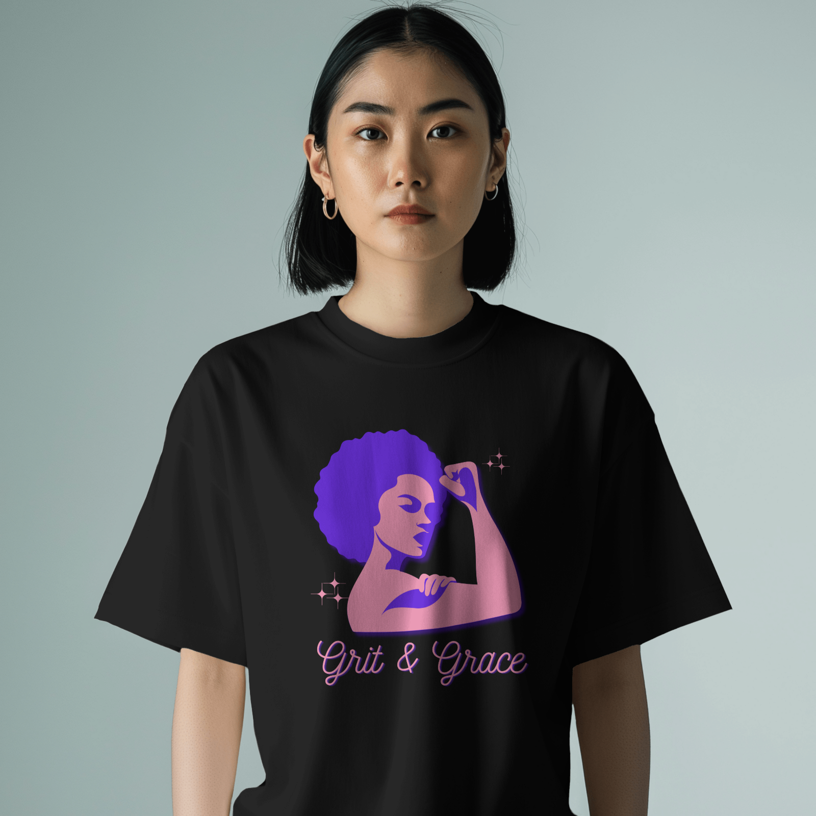 Grit and Grace - Chapter26 premium oversized graphic t-shirt