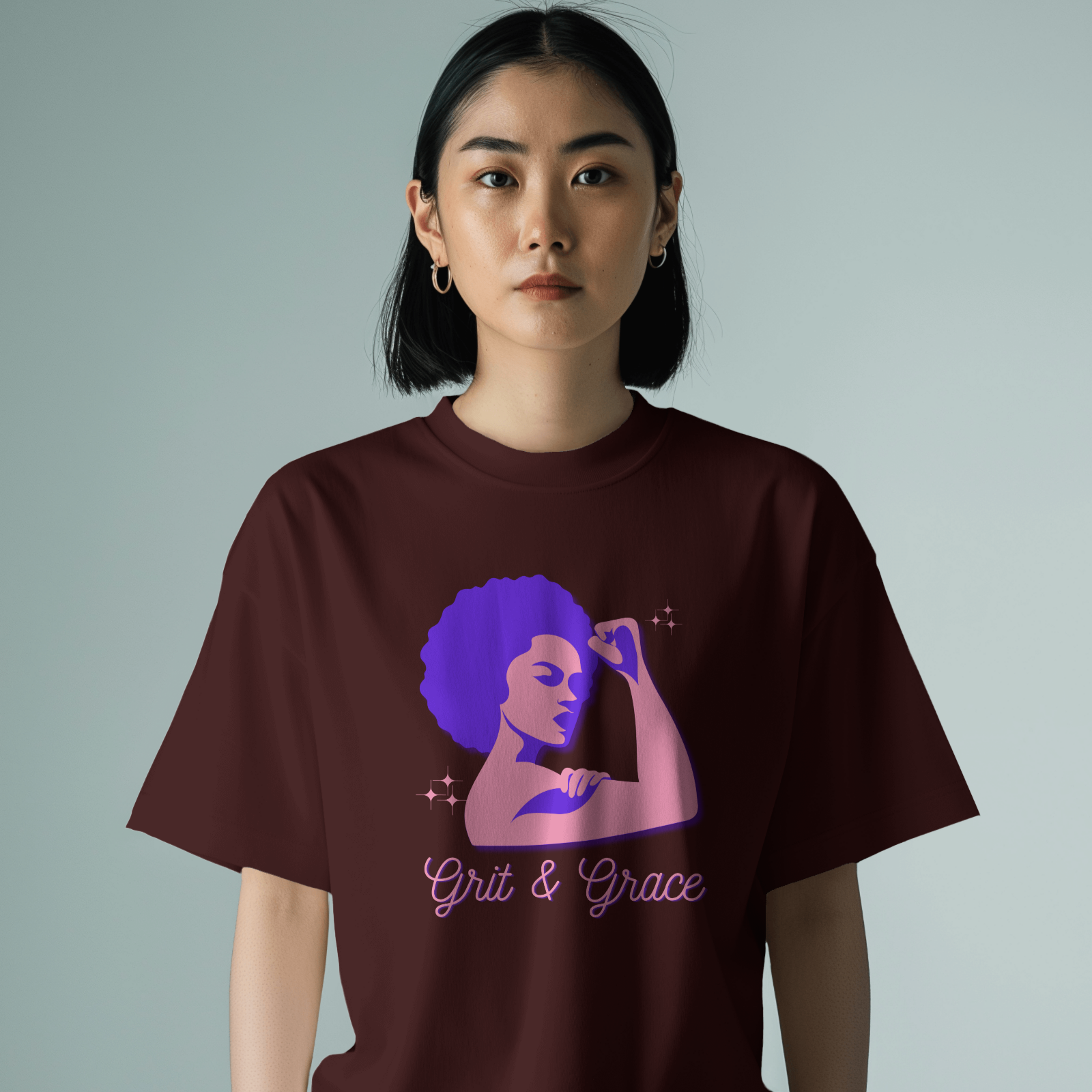 Grit and Grace - Chapter26 premium oversized graphic t-shirt