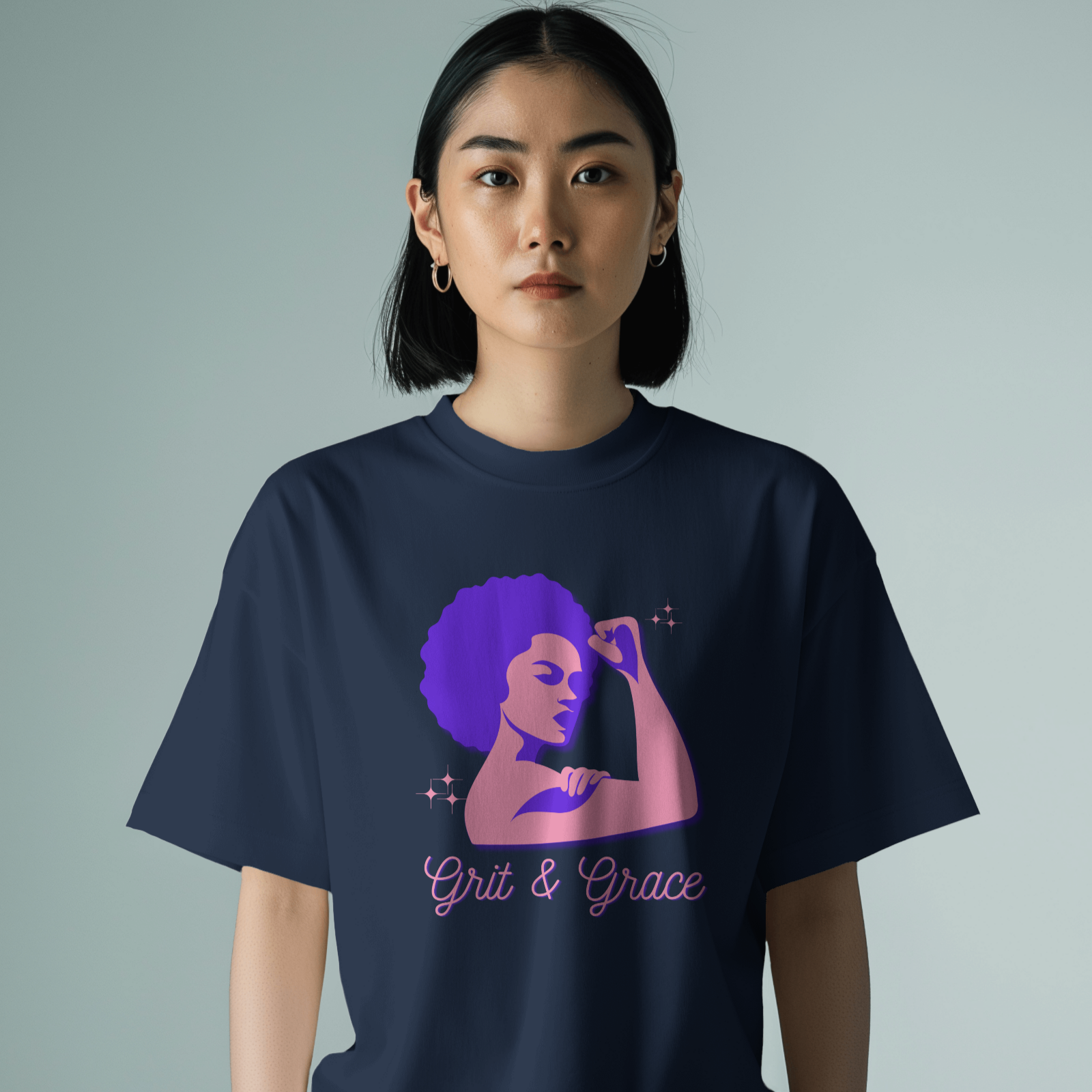 Grit and Grace - Chapter26 premium oversized graphic t-shirt