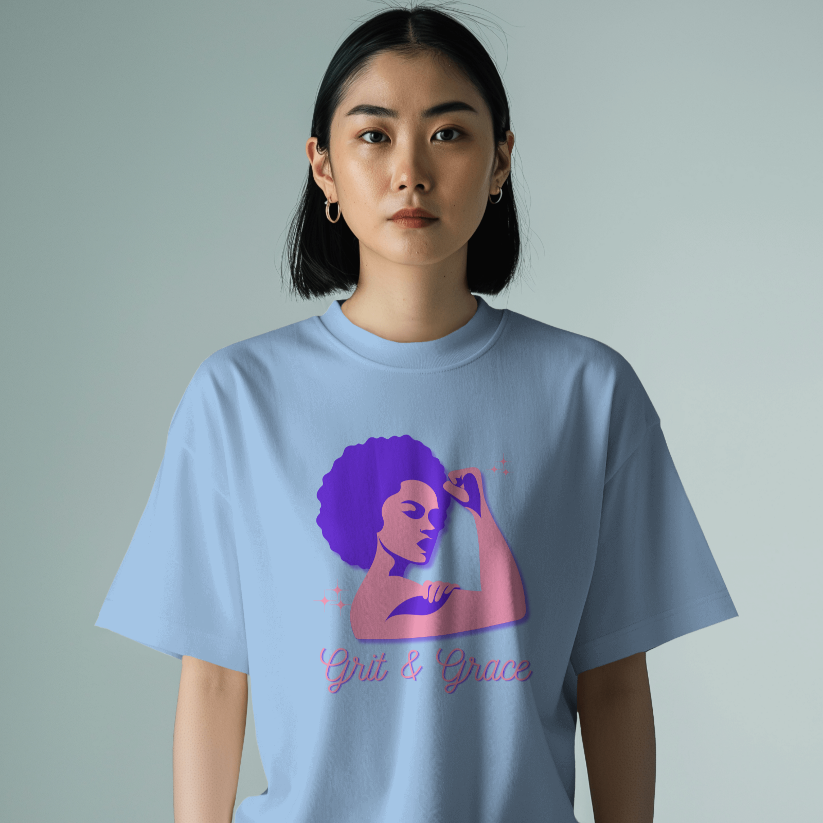 Grit and Grace - Chapter26 premium oversized graphic t-shirt