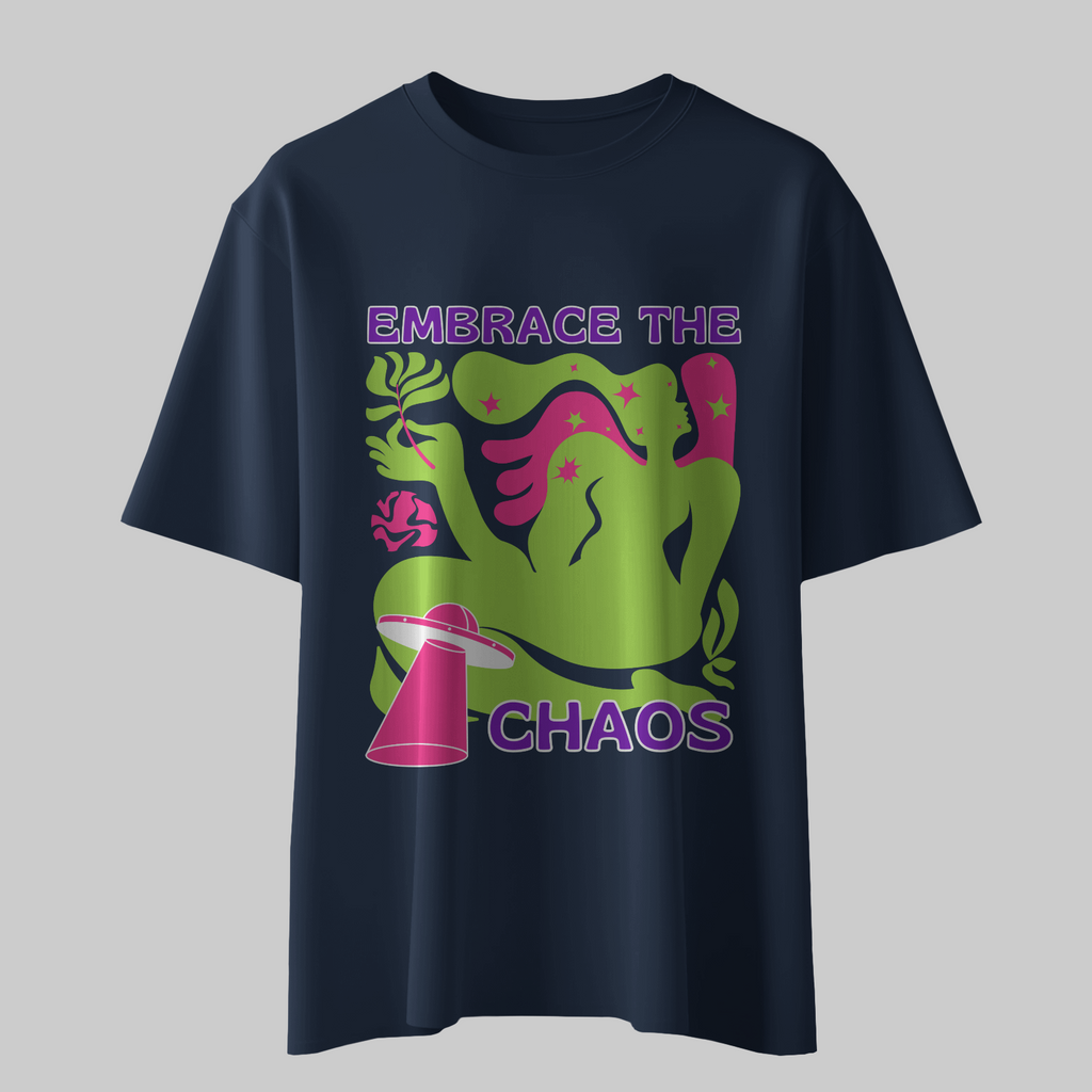 Embrace The Chaos - Chapter26 premium oversized graphic t-shirt detail
