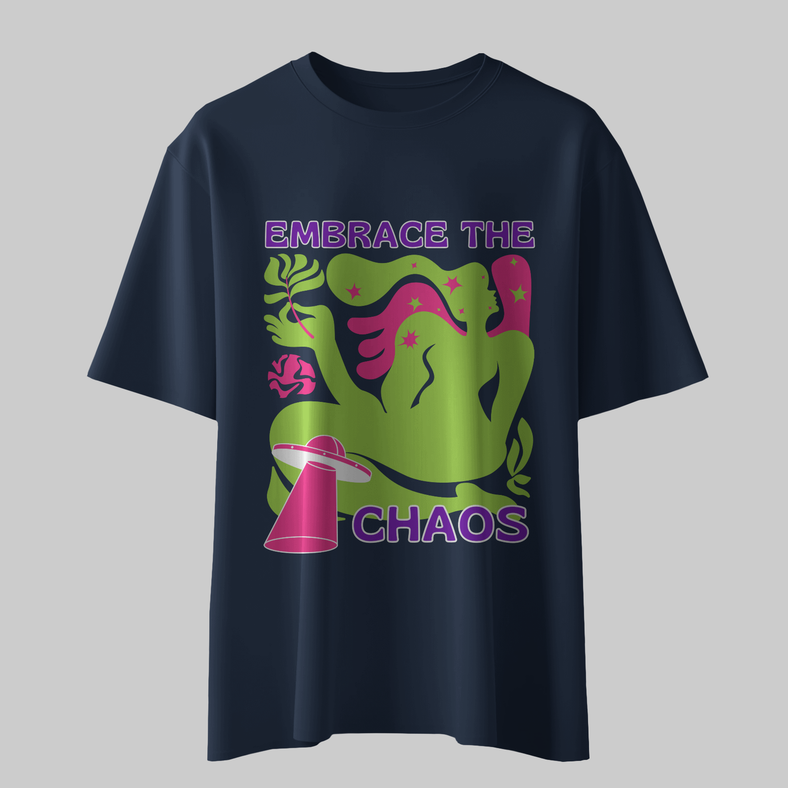 Embrace The Chaos - Chapter26 premium oversized graphic t-shirt detail