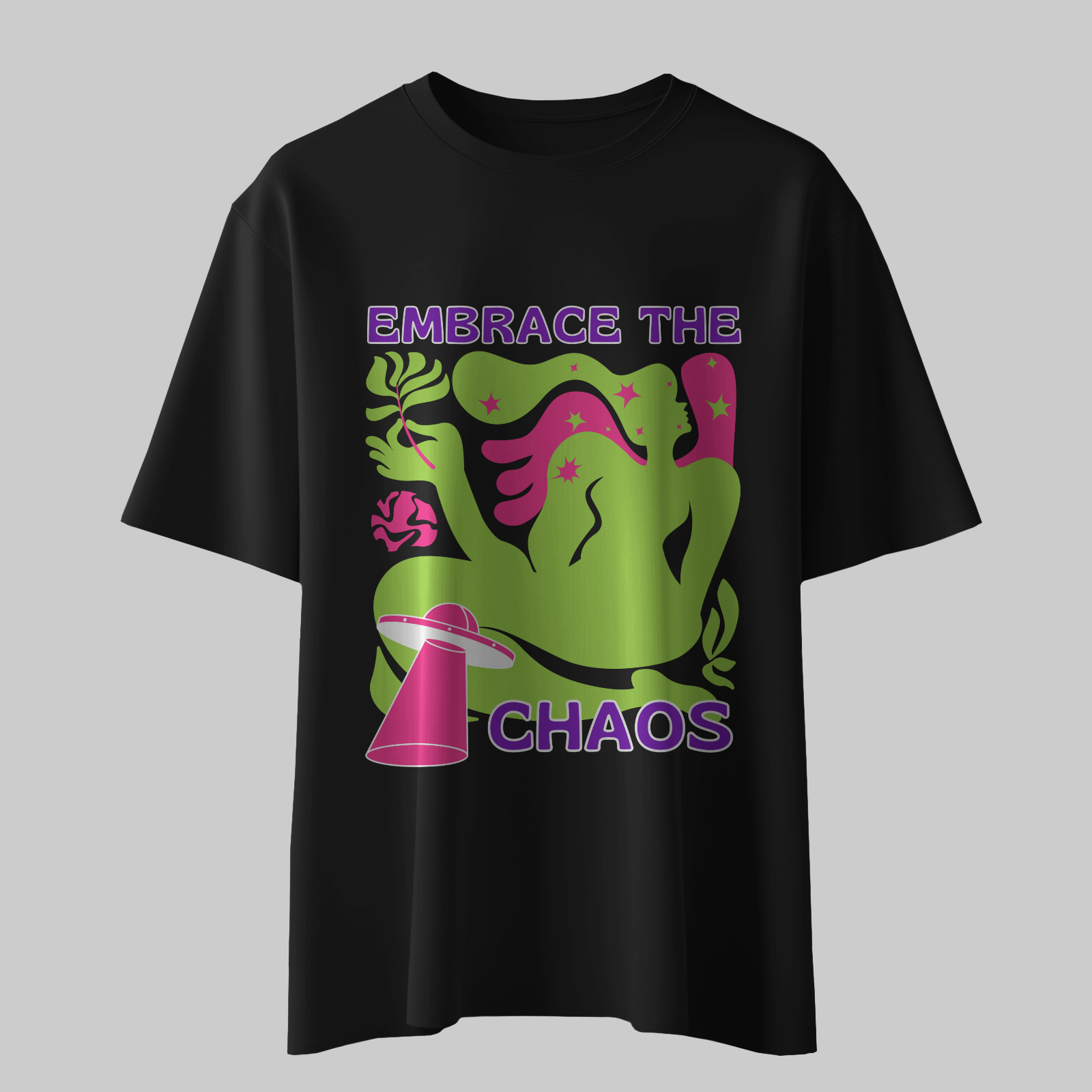 Embrace The Chaos - Chapter26 premium oversized graphic t-shirt detail