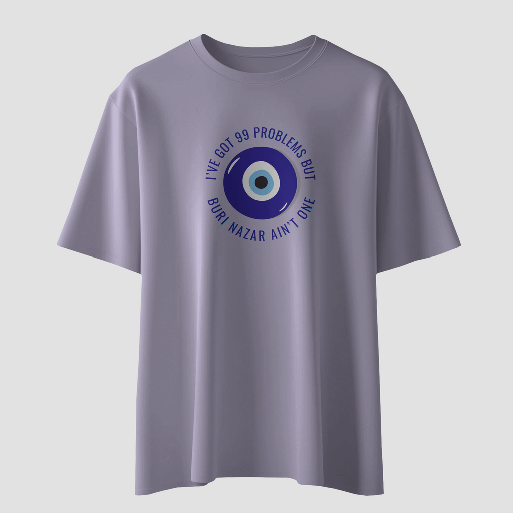 No Buri Nazar - Chapter26 premium oversized graphic t-shirt detail