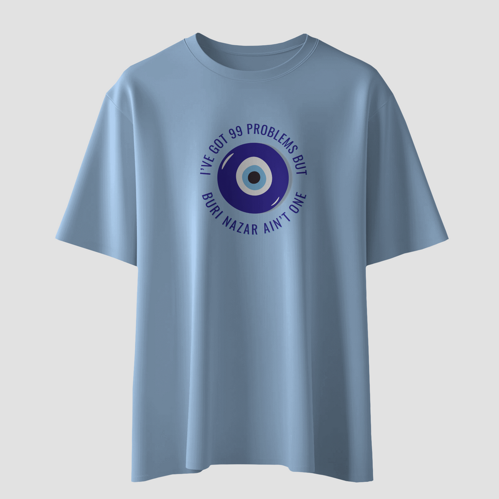 No Buri Nazar - Chapter26 premium oversized graphic t-shirt detail