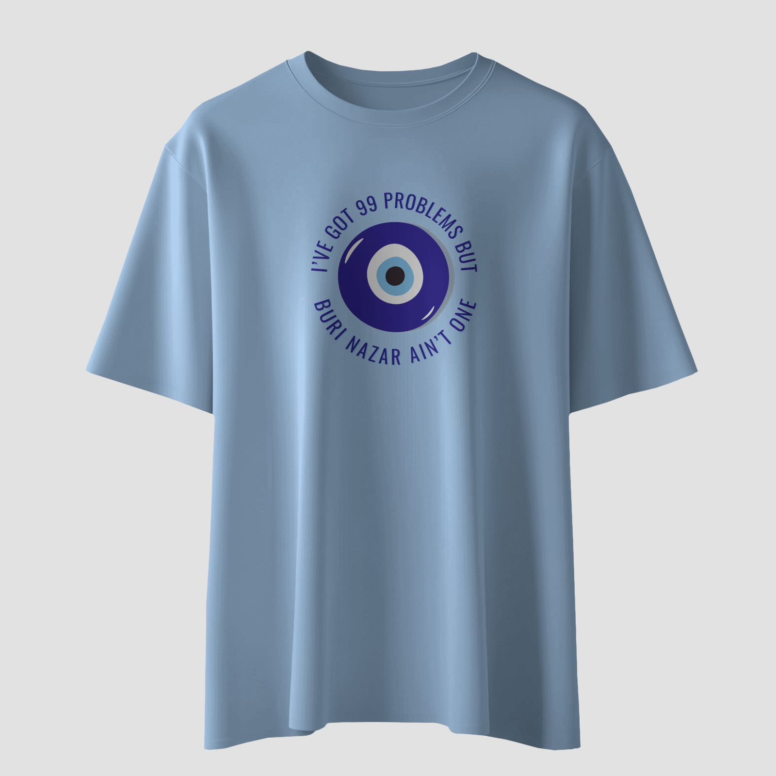 No Buri Nazar - Chapter26 premium oversized graphic t-shirt detail