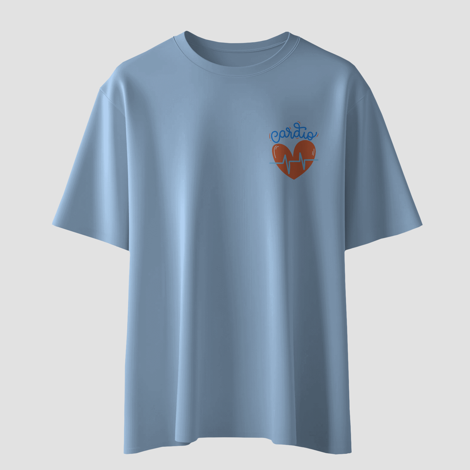 Cardio - Chapter26 premium oversized graphic t-shirt detail
