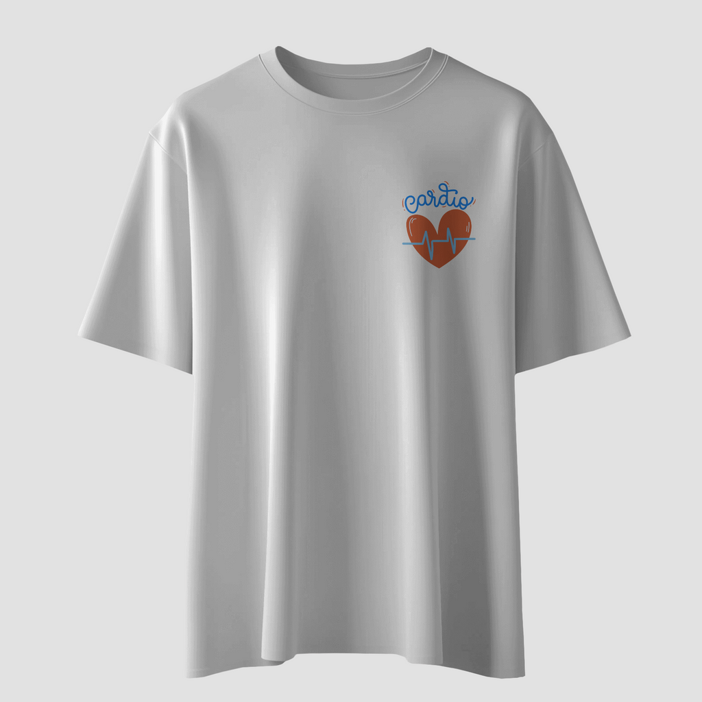 Cardio - Chapter26 premium oversized graphic t-shirt detail
