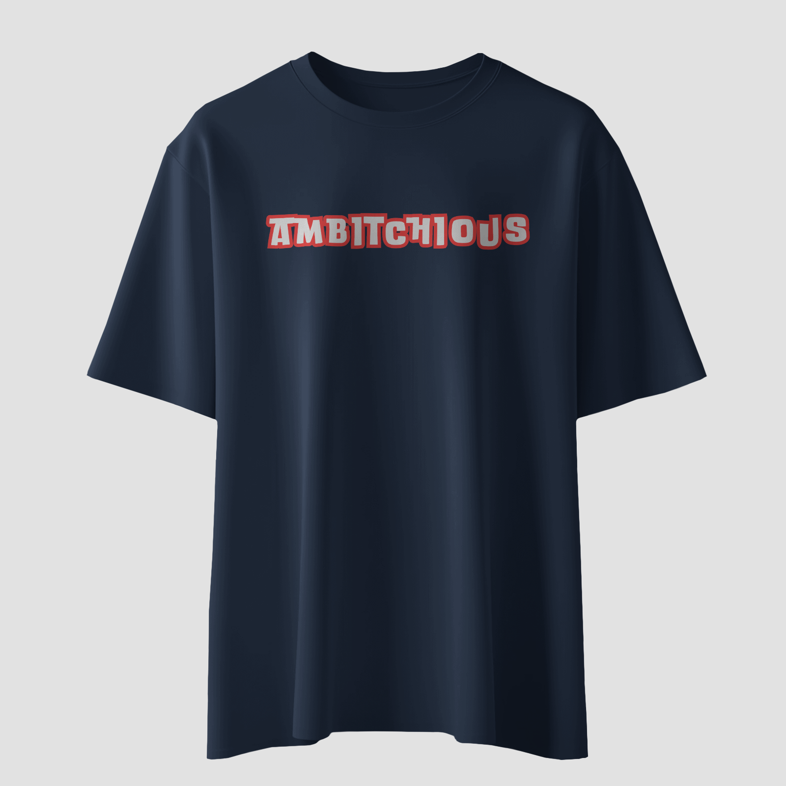 Ambitchious - Chapter26 premium oversized graphic t-shirt detail