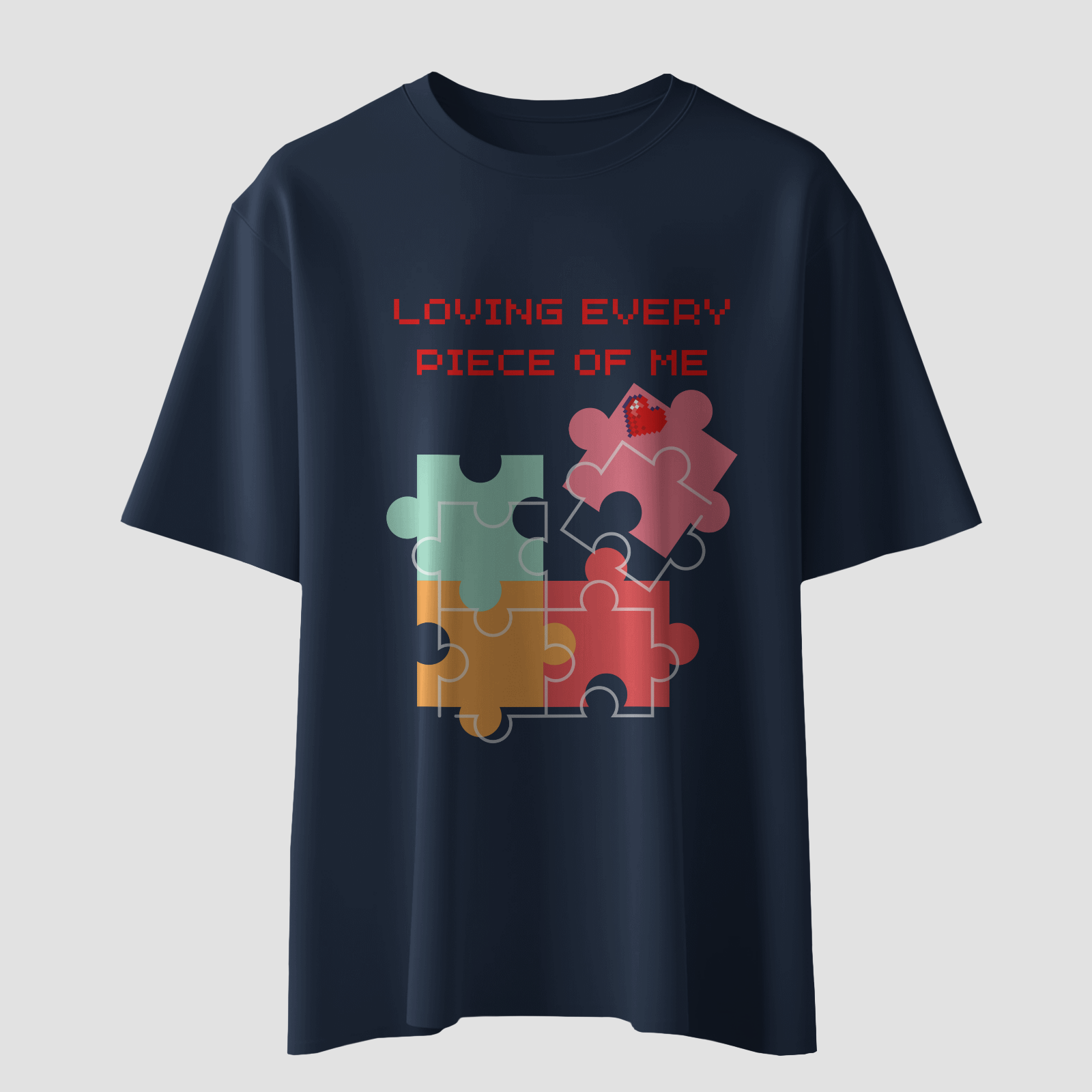 Loving Every Piece of Me - Chapter26 premium oversized graphic t-shirt detail