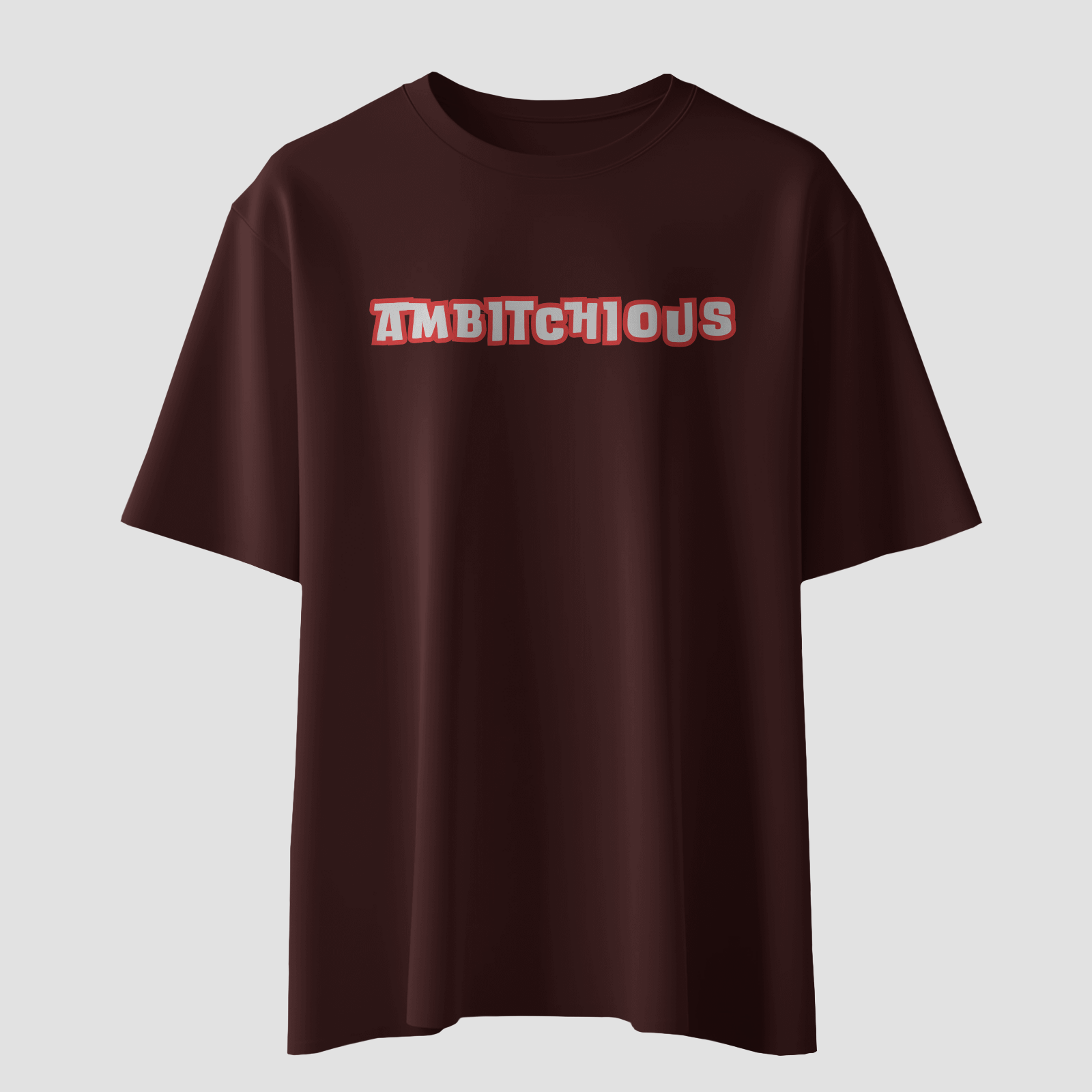 Ambitchious - Chapter26 premium oversized graphic t-shirt detail