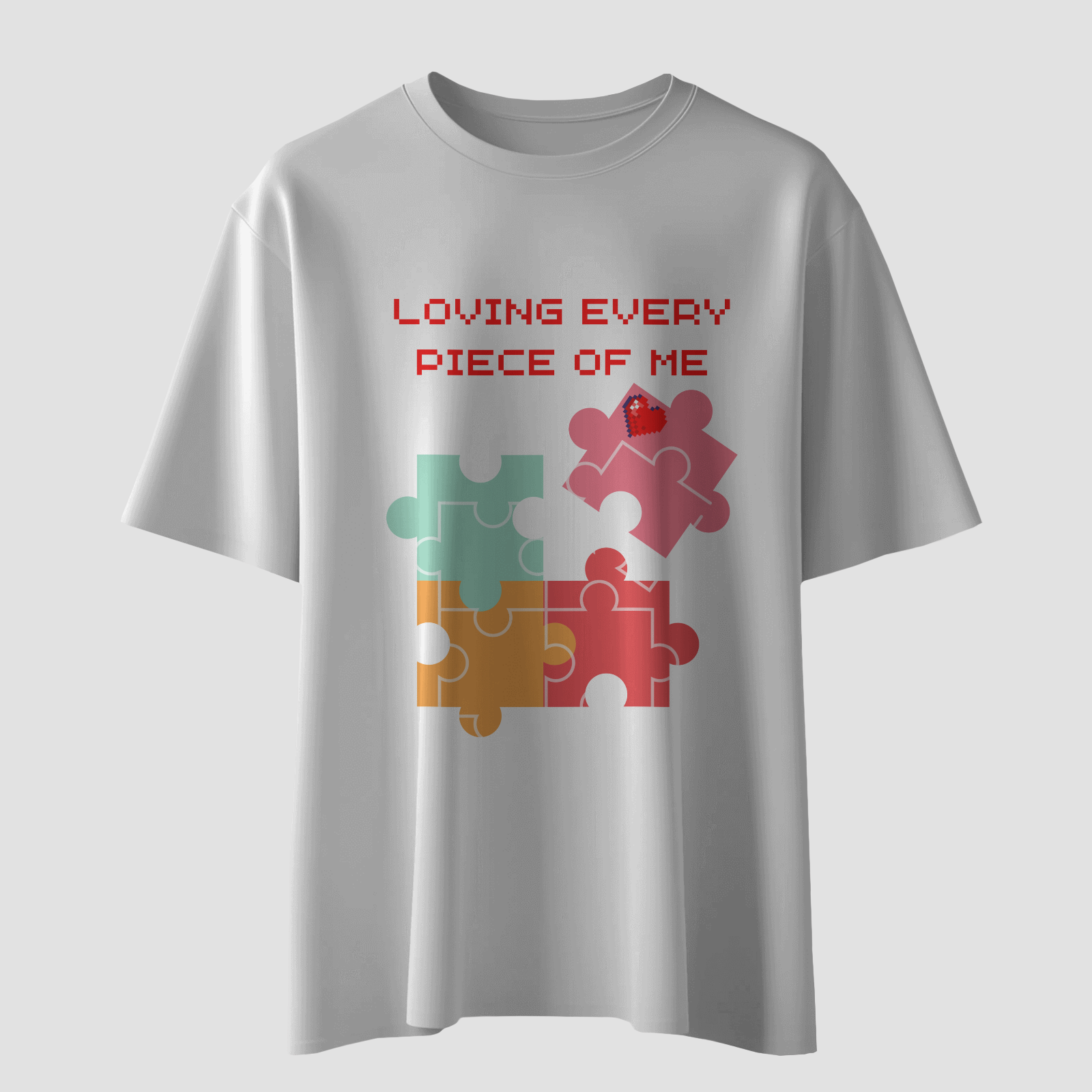 Loving Every Piece of Me - Chapter26 premium oversized graphic t-shirt detail