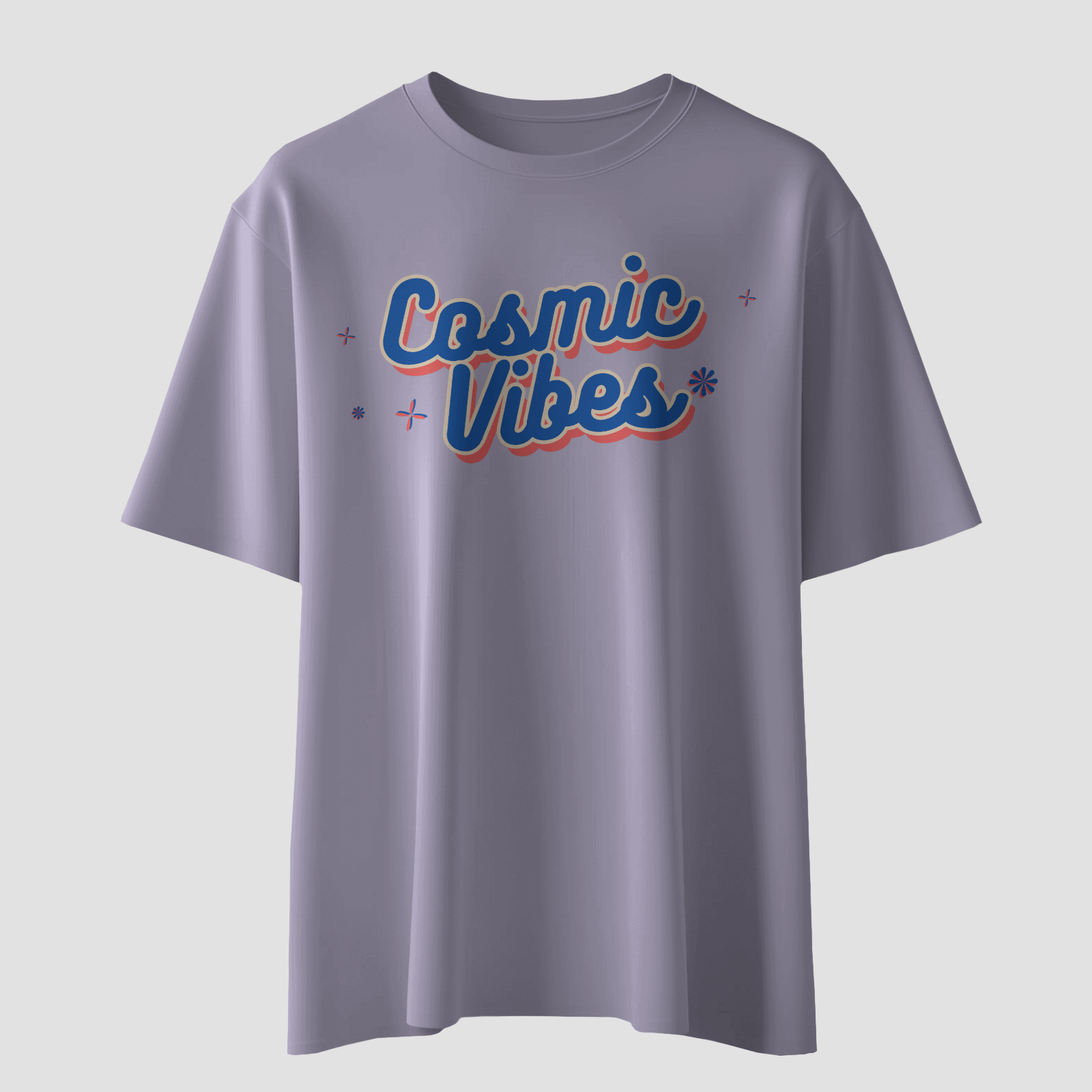 Cosmic Vibes - Chapter26 premium oversized graphic t-shirt detail