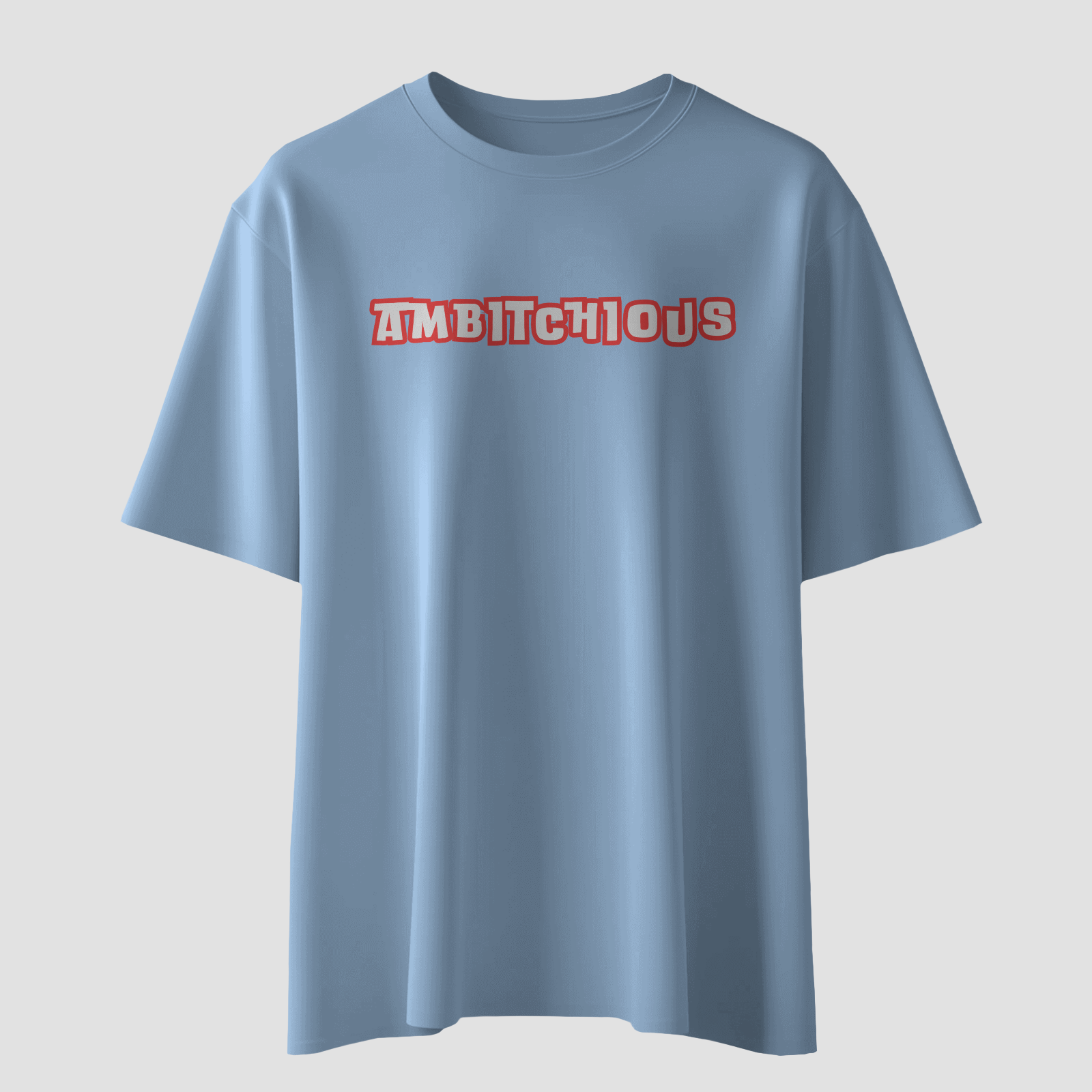 Ambitchious - Chapter26 premium oversized graphic t-shirt detail