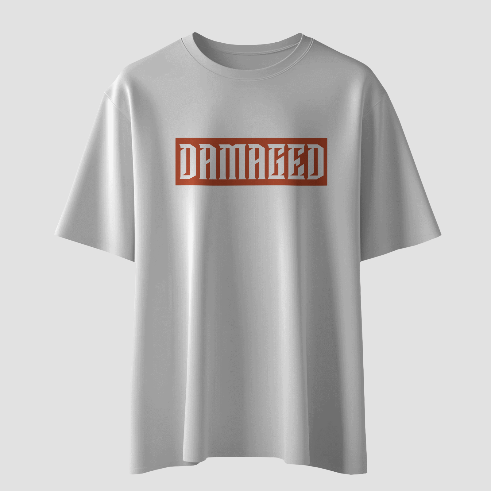 Damaged - Chapter26 premium oversized graphic t-shirt detail
