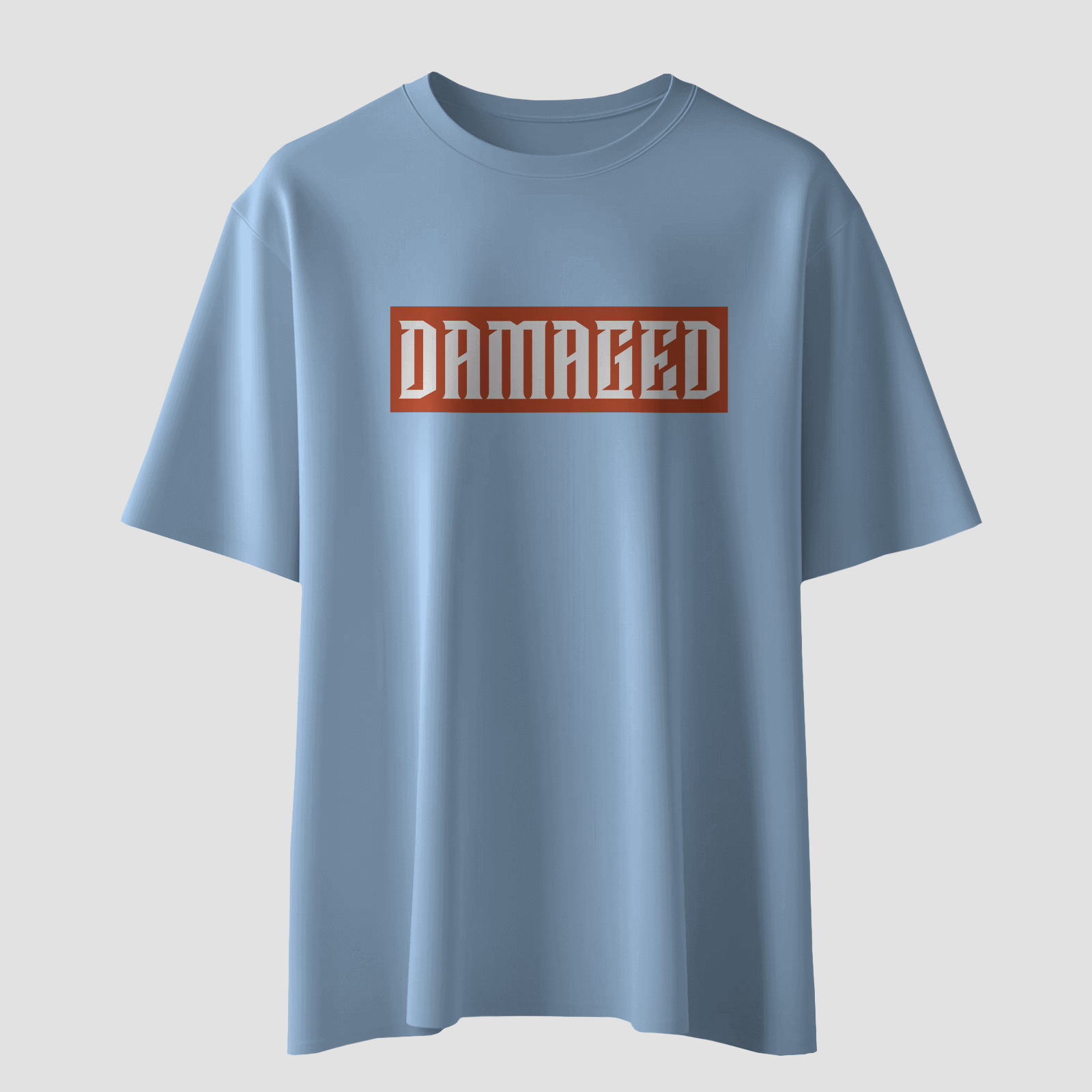 Damaged - Chapter26 premium oversized graphic t-shirt detail