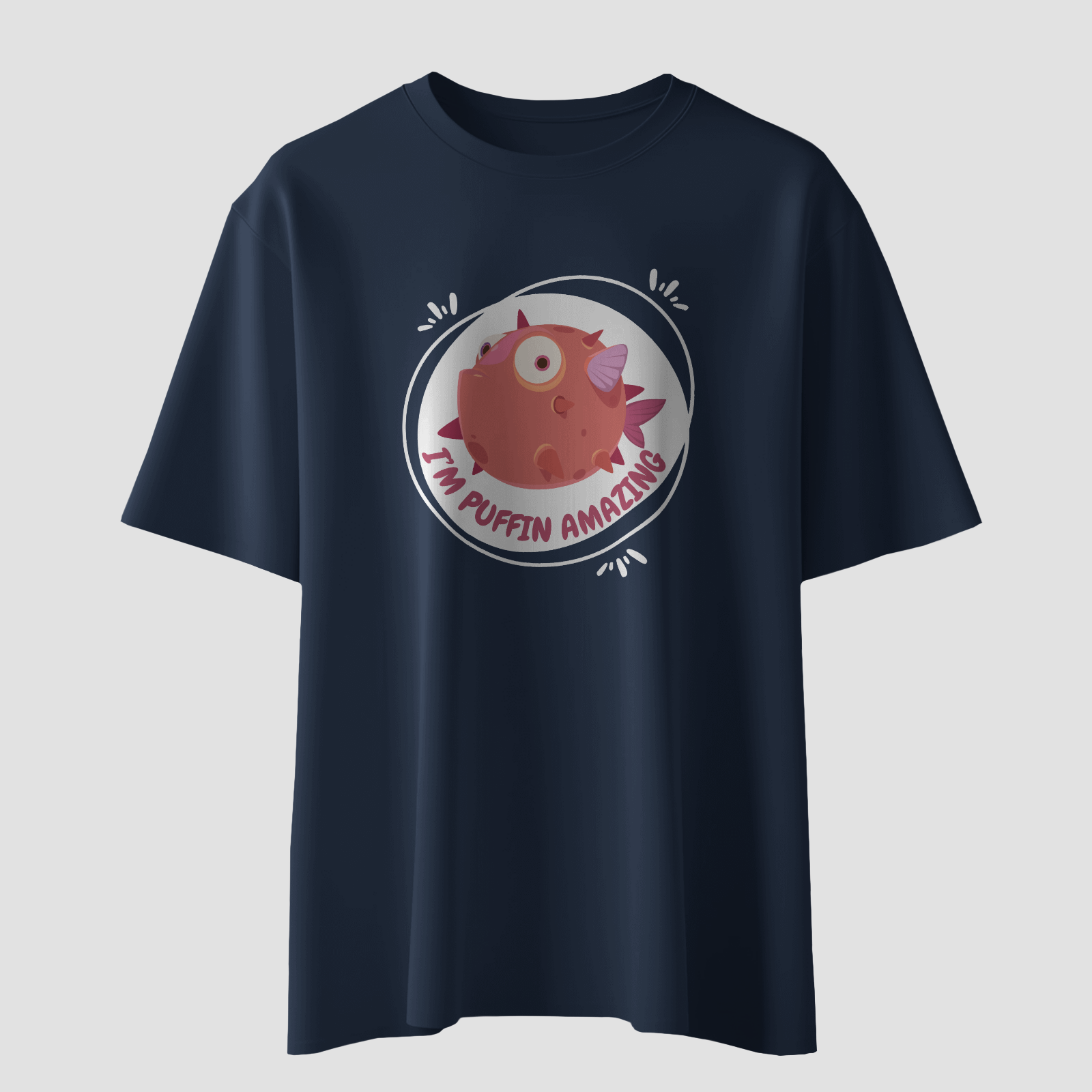 Puffin Amazing - Chapter26 premium oversized graphic t-shirt detail
