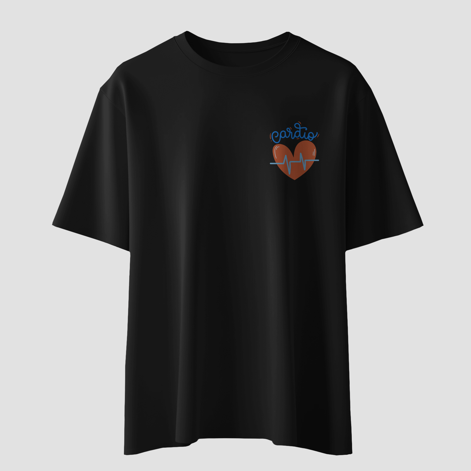 Cardio - Chapter26 premium oversized graphic t-shirt detail