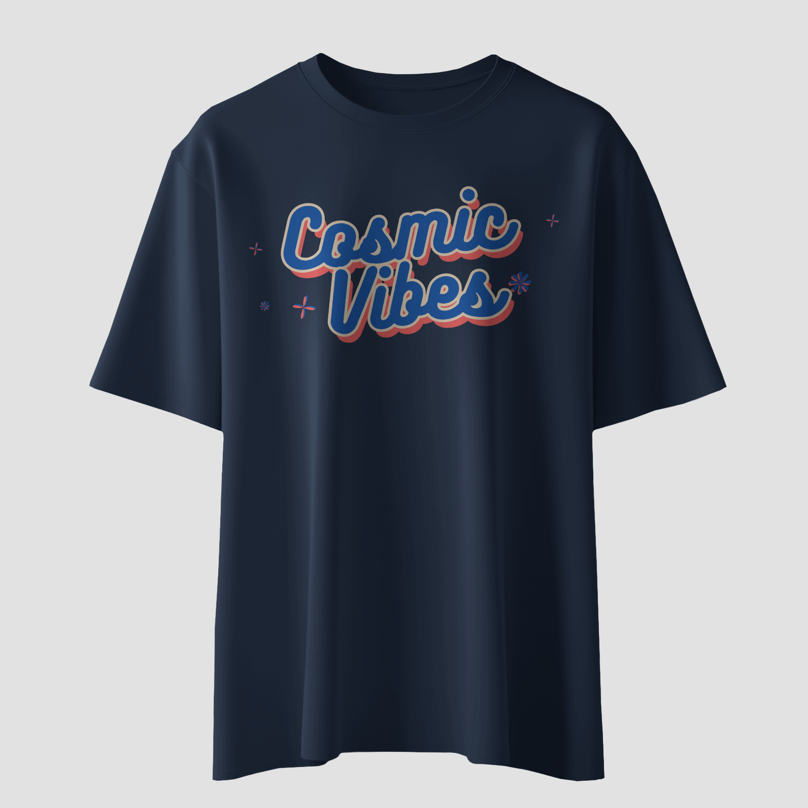 Cosmic Vibes - Chapter26 premium oversized graphic t-shirt detail