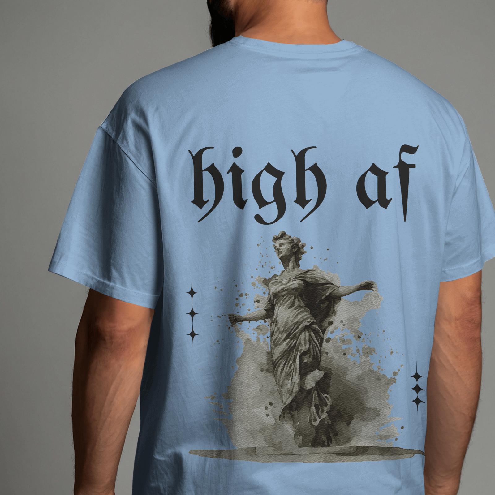 High AF Light - Chapter26 premium oversized graphic t-shirt