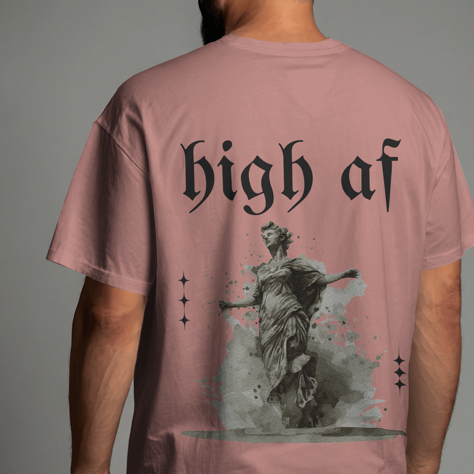 High AF Light - Chapter26 premium oversized graphic t-shirt