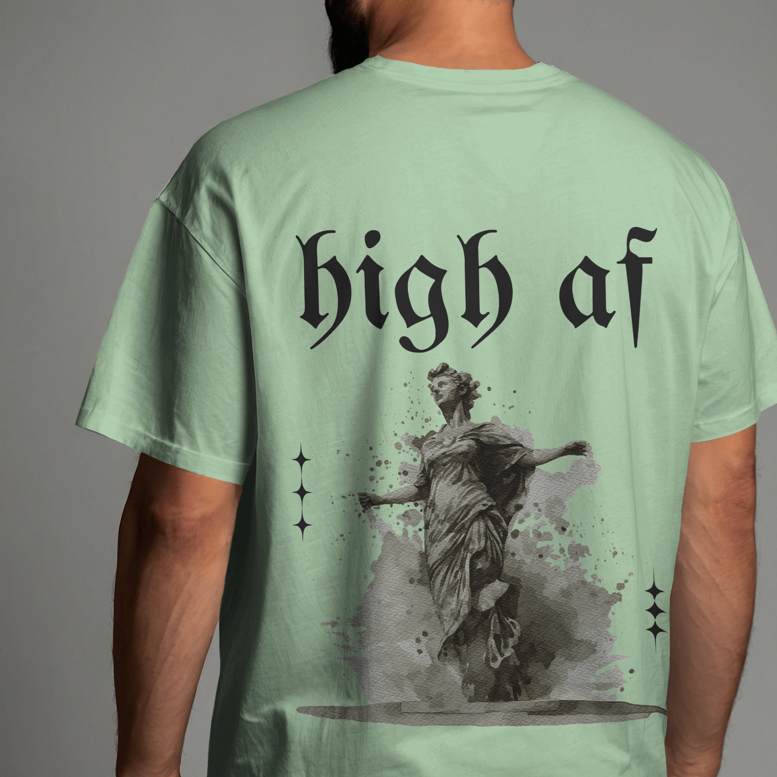 High AF Light - Chapter26 premium oversized graphic t-shirt