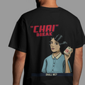 Chai Break - Black - Chapter26 premium oversized graphic t-shirt