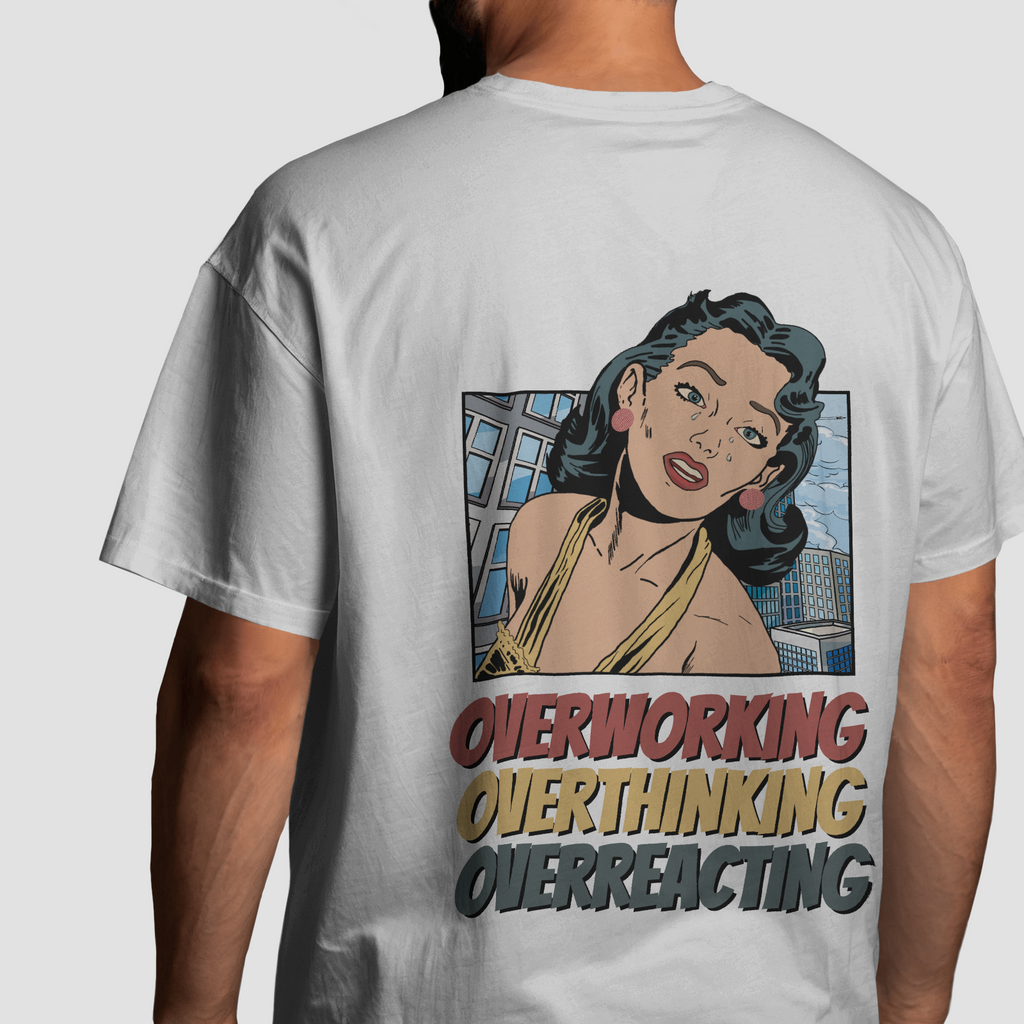 Overworking - Chapter26 premium oversized graphic t-shirt detail