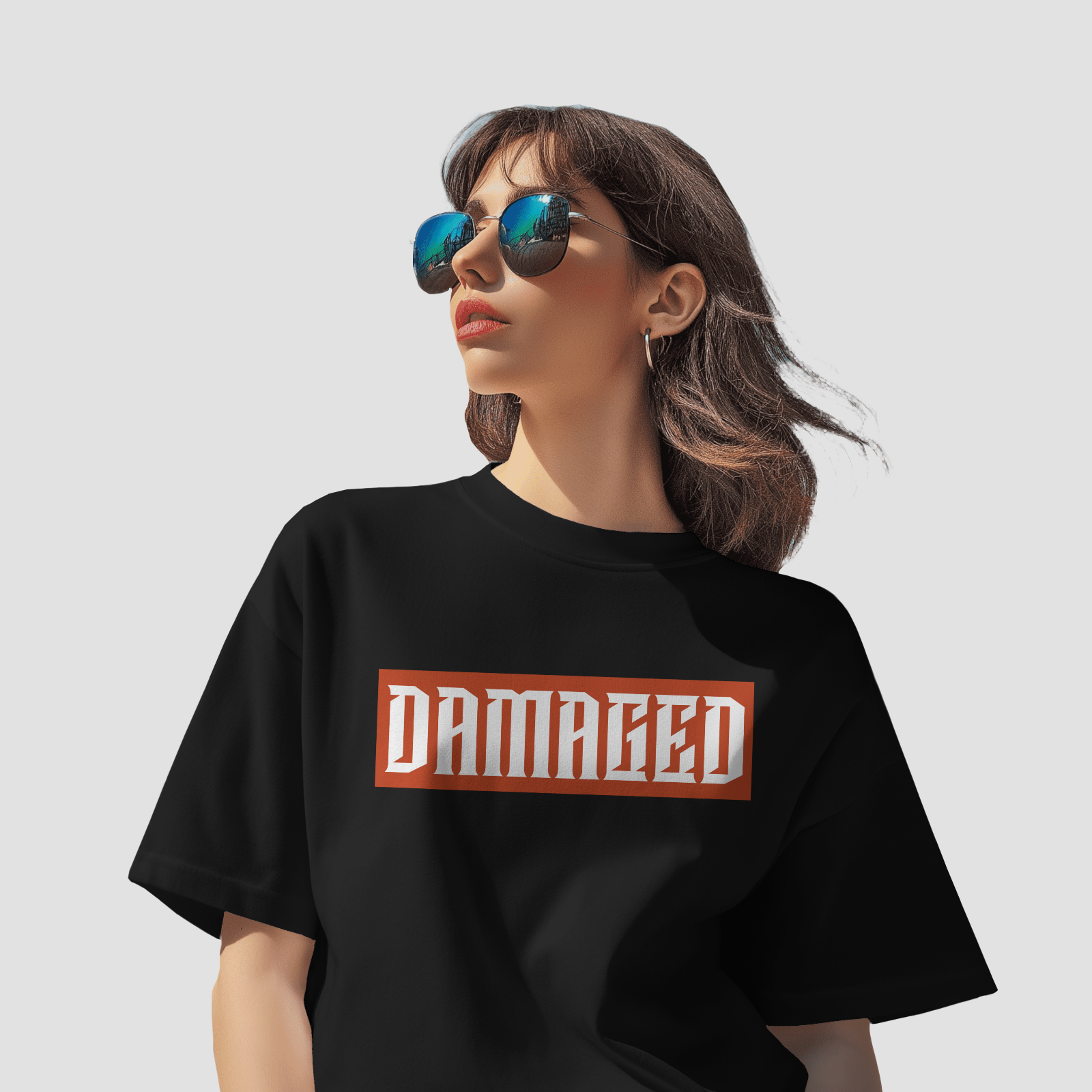 Damaged - Chapter26 premium oversized graphic t-shirt