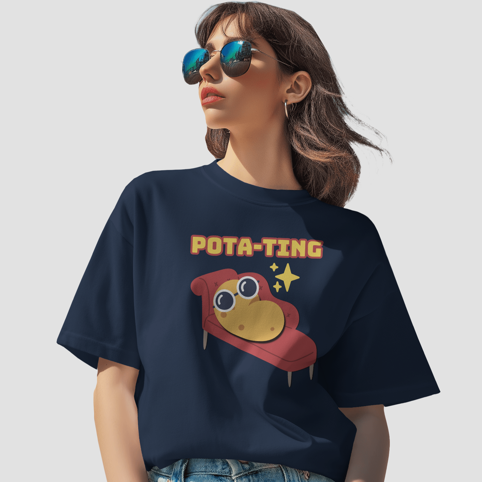 Pota-Ting - Chapter26 premium oversized graphic t-shirt detail