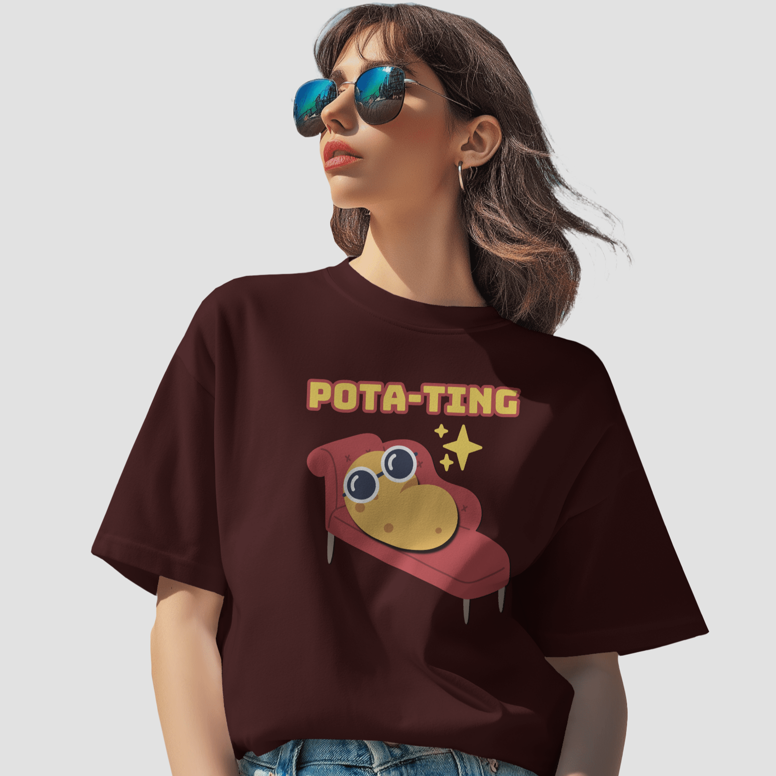 Pota-Ting - Chapter26 premium oversized graphic t-shirt detail