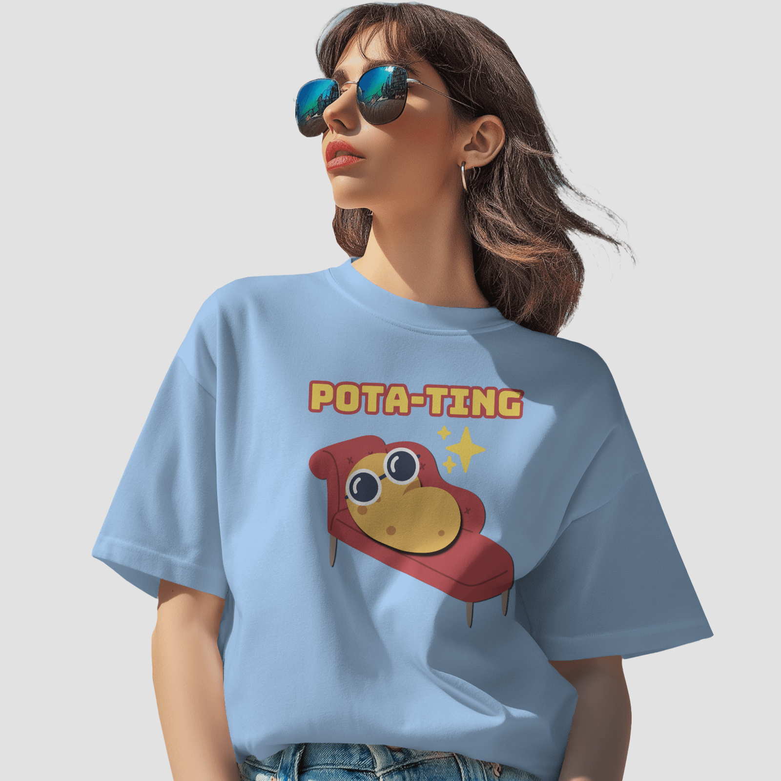 Pota-Ting - Chapter26 premium oversized graphic t-shirt detail